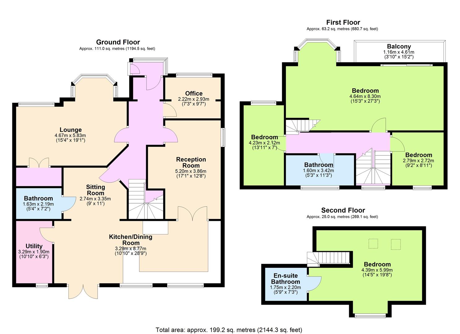 325, Brighton Road, Worthing floorplan