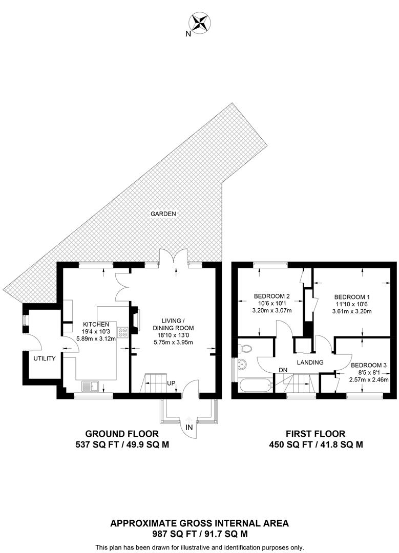 1, Brayford Road, Reading floorplan