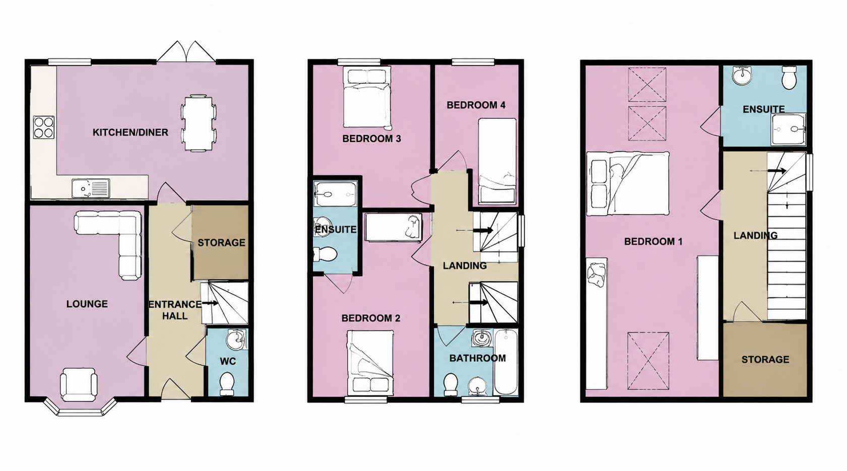 21, Bentley Road, Castle Donington floorplan
