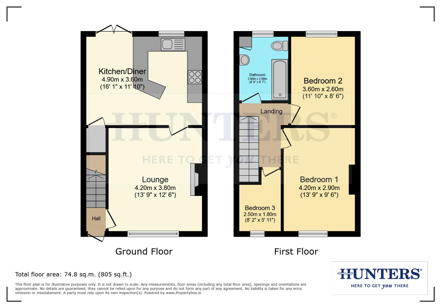 3, John Street, Selby floorplan