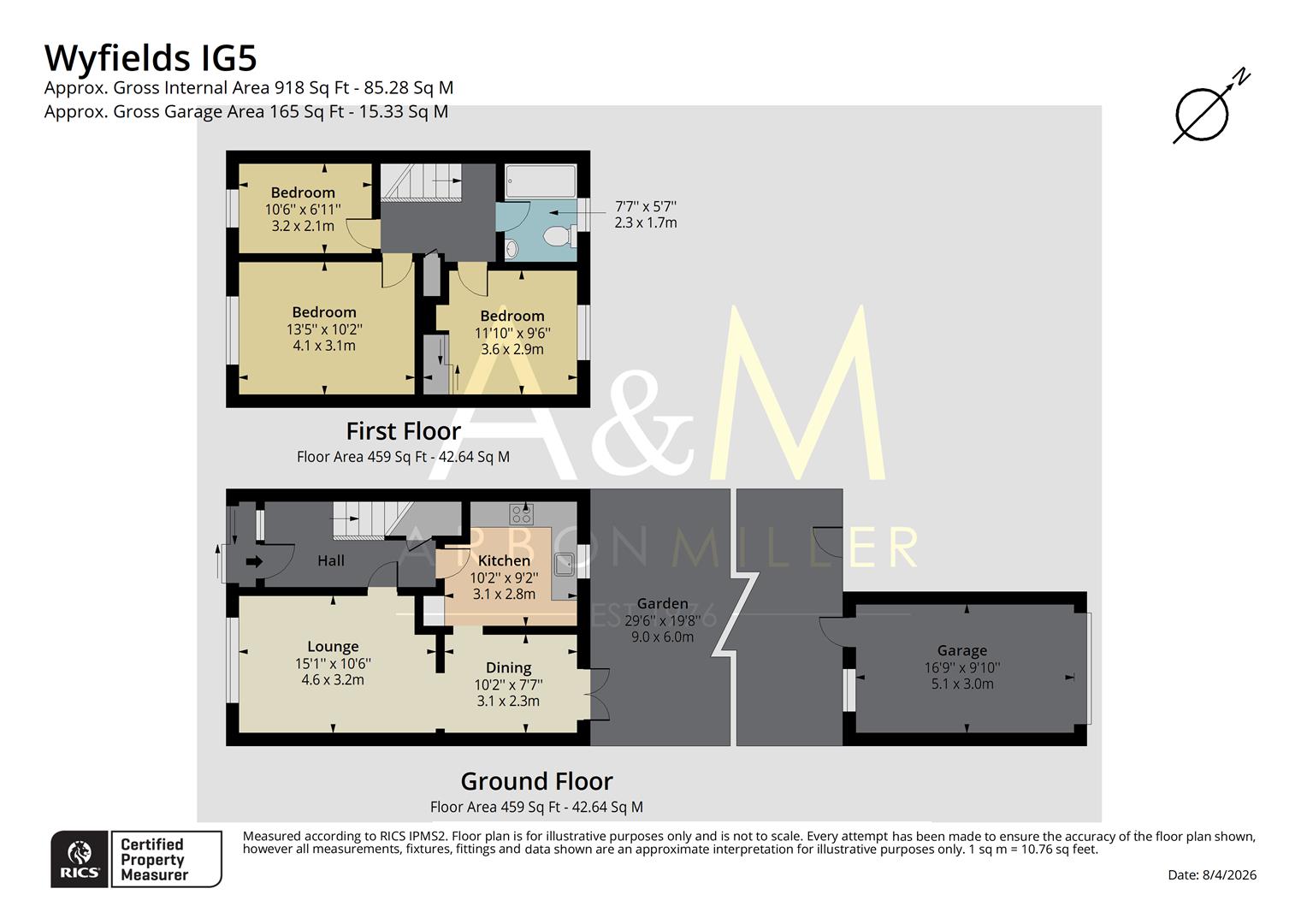7, Wyfields, Clayhall floorplan