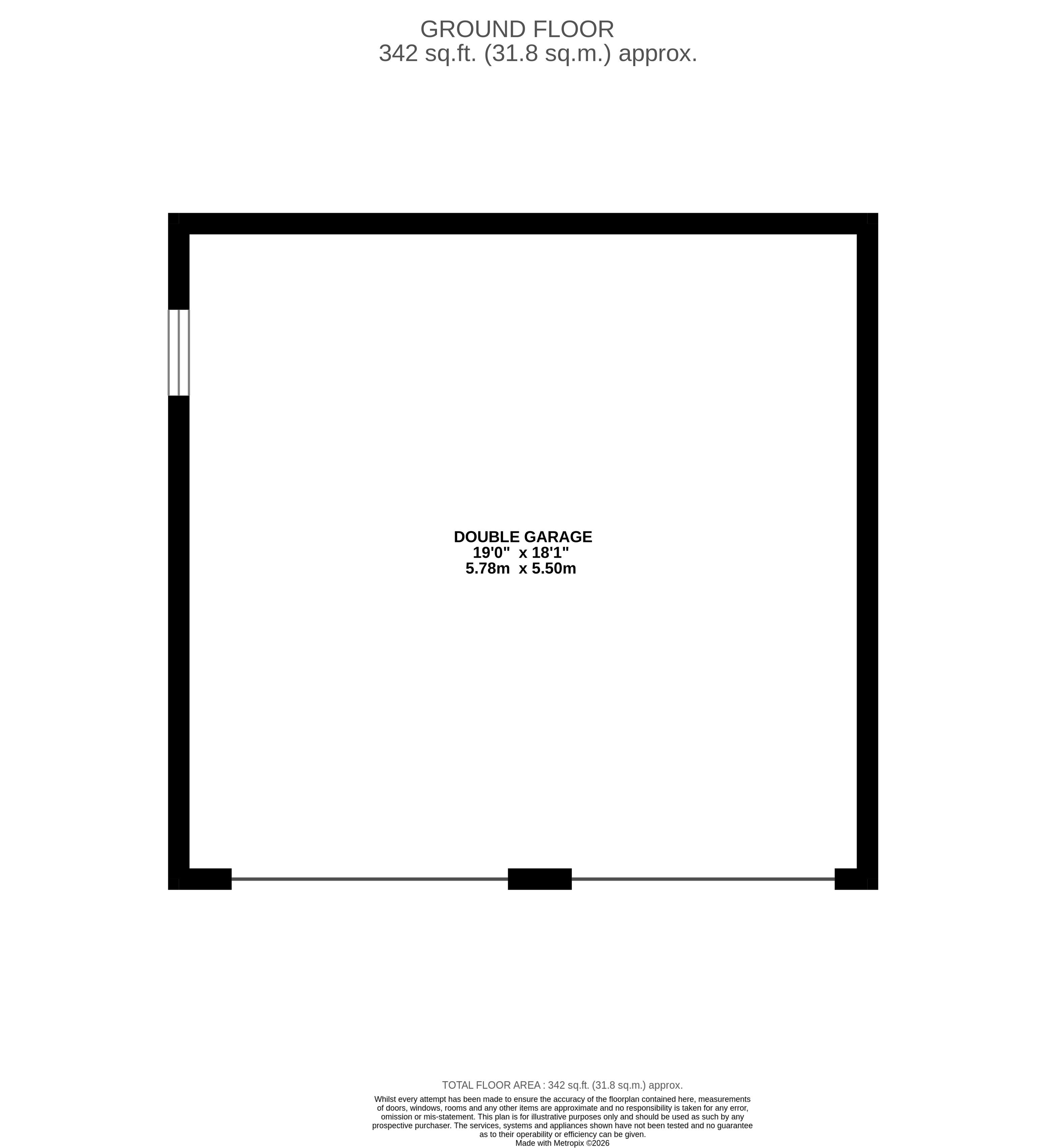 3, Sir Joseph's Lane, Darley Dale floorplan