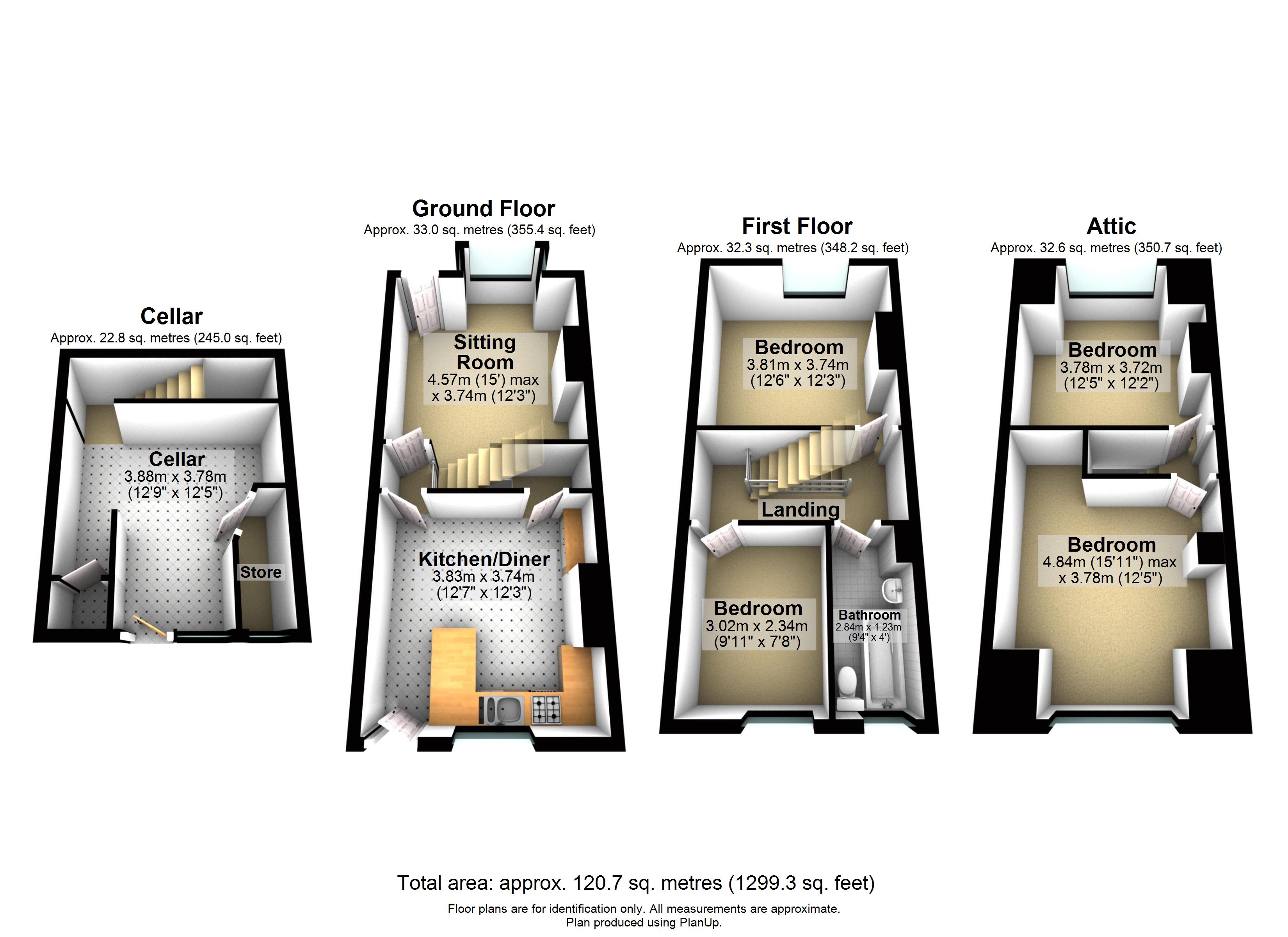 4 Bedrooms Terraced house for sale in Aston Street, Leeds, West Yorkshire LS13