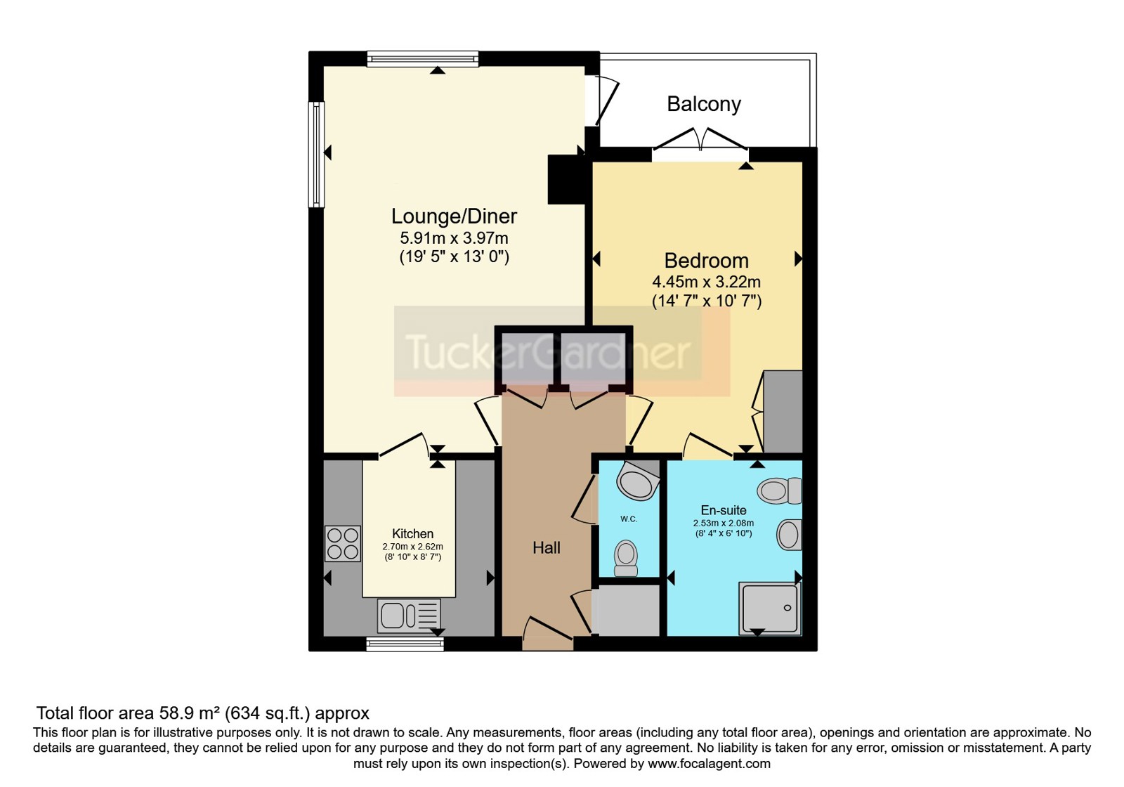 27, Abbeyfield, Girton floorplan