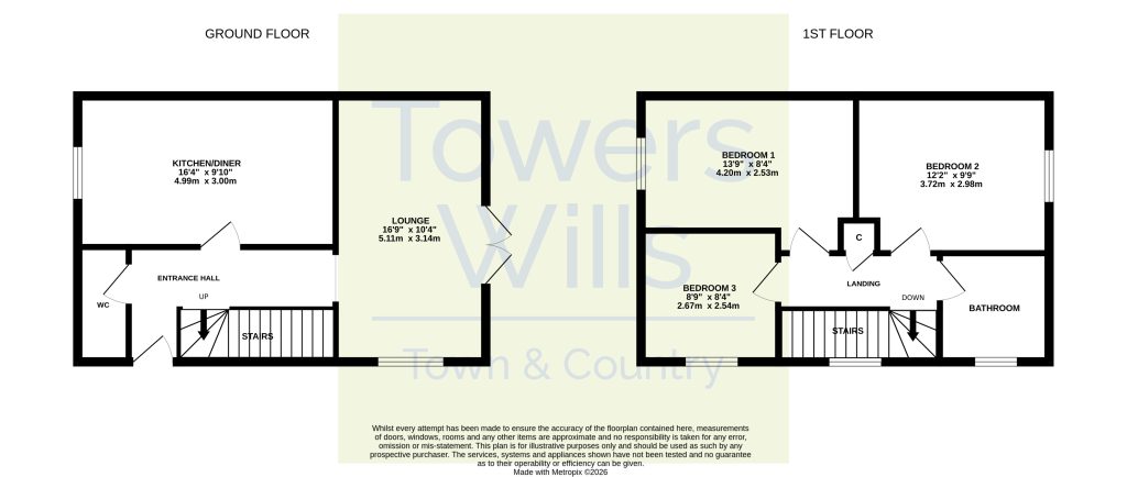 12, Sisken Place, Yeovil floorplan
