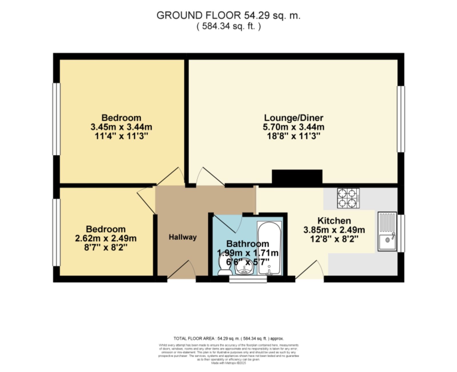 136, Capel Street, Folkestone floorplan
