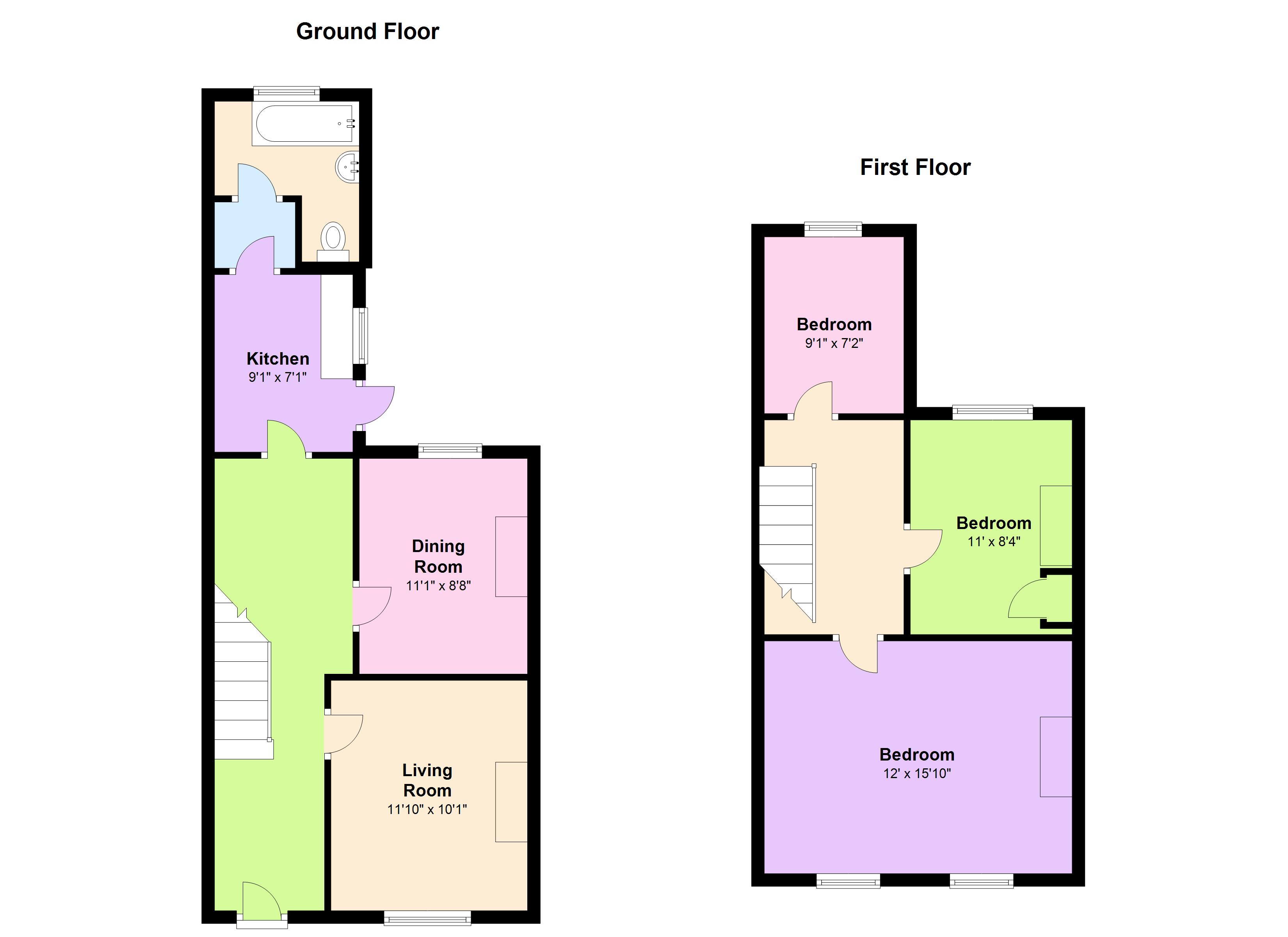 3 Bedrooms Terraced house for sale in Albert Road North, Watford WD17