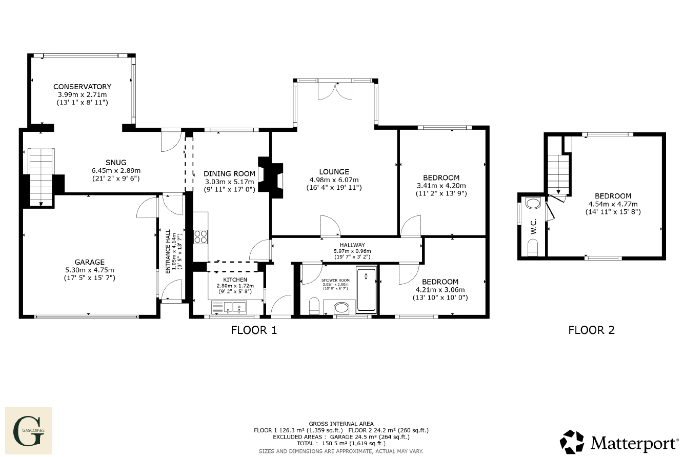 68, Forest Lane, Nottingham floorplan