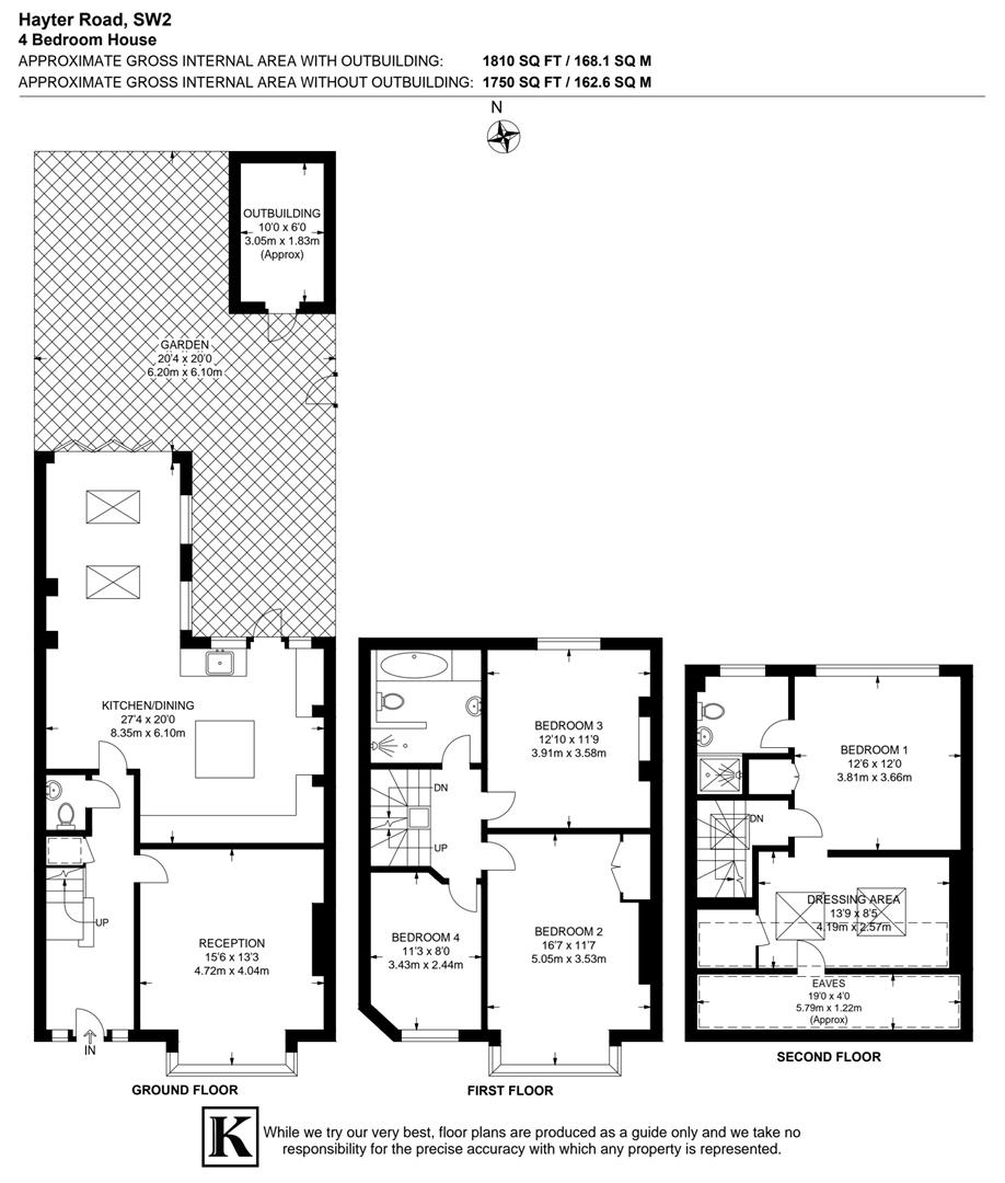 10, Hayter Road, London floorplan