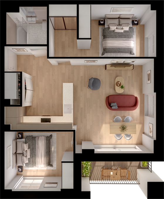 725, Hayes floorplan