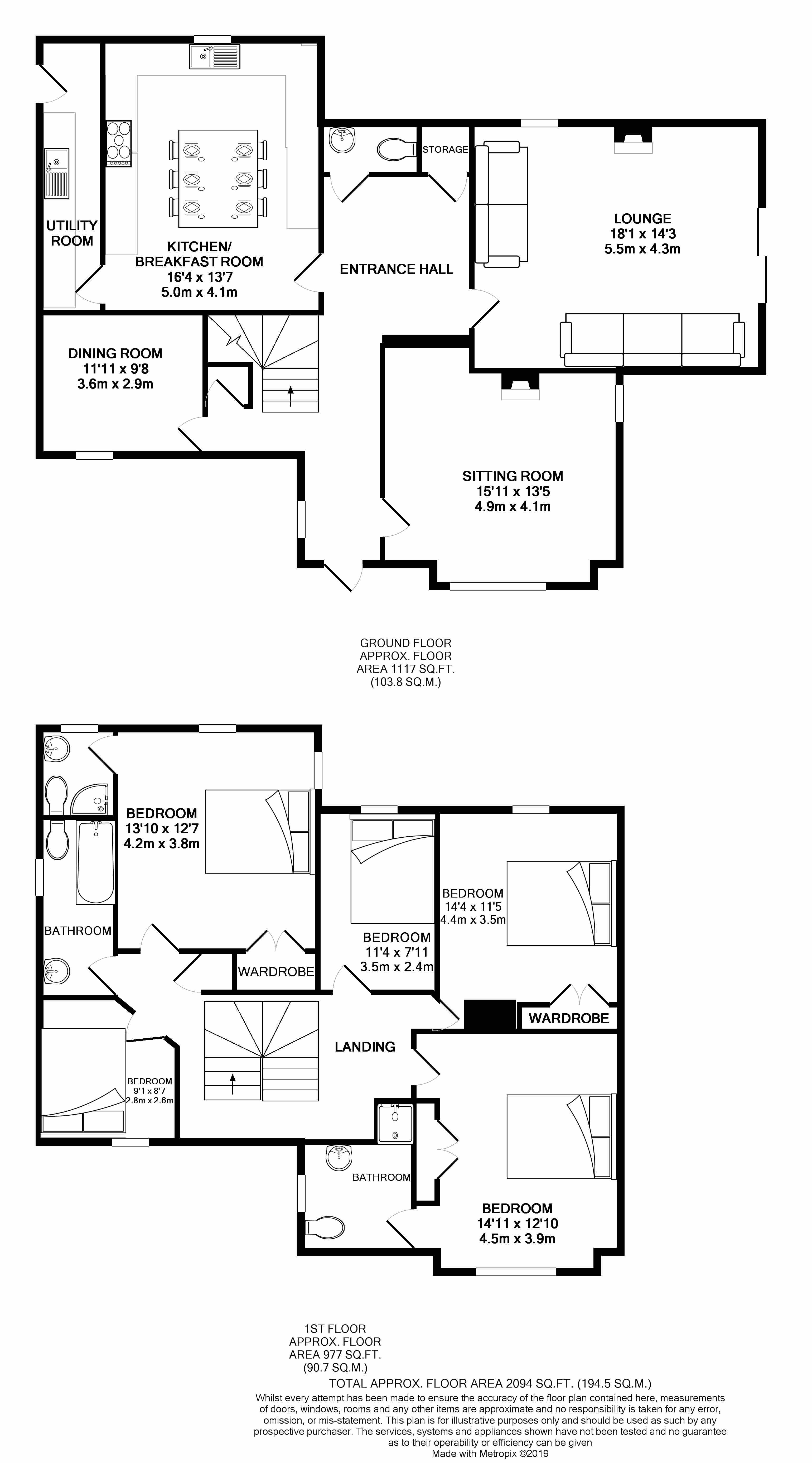 5 Bedrooms Detached house for sale in Burton Road, Melton Mowbray LE13