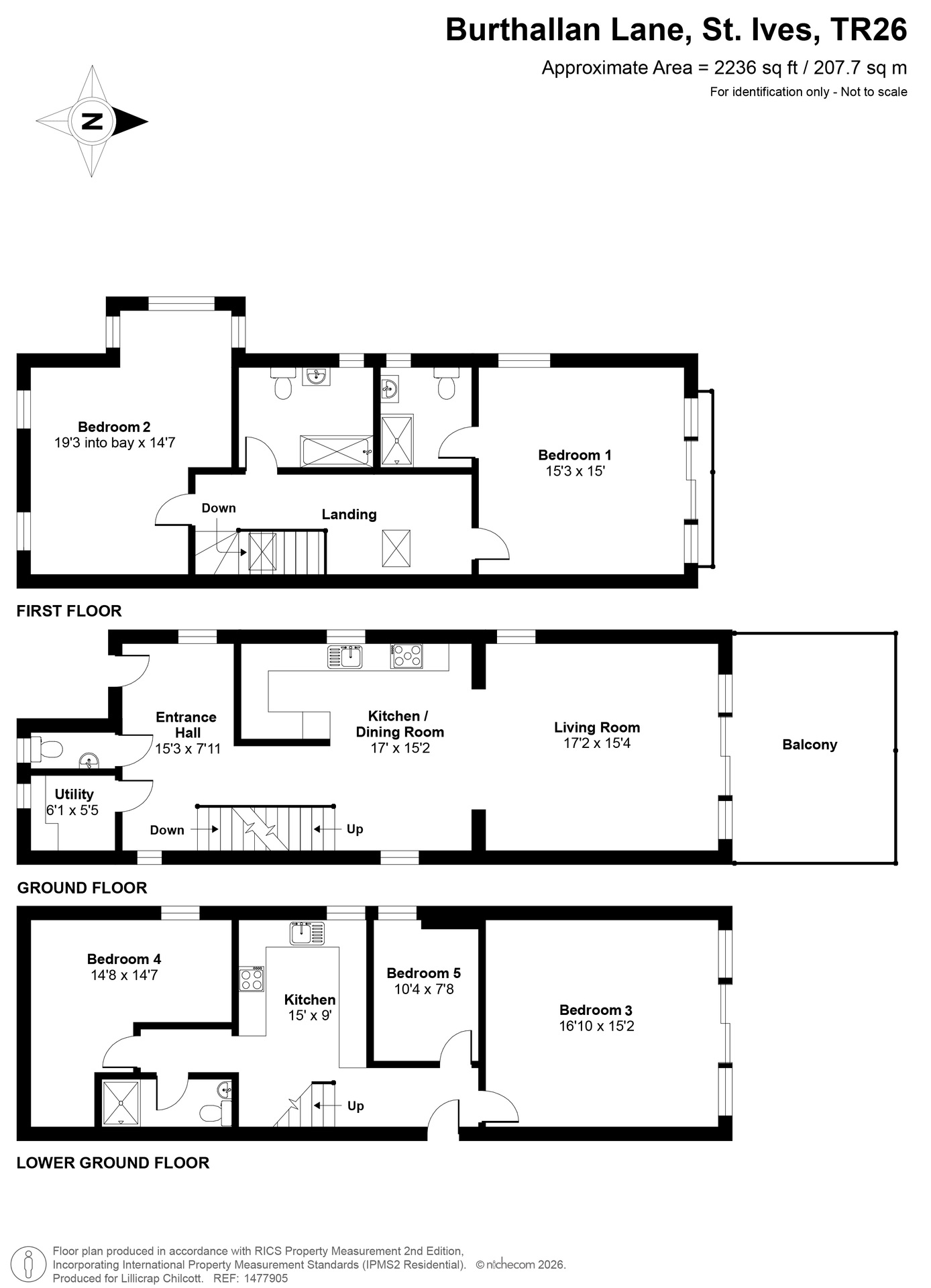 The Reach, St. Ives floorplan