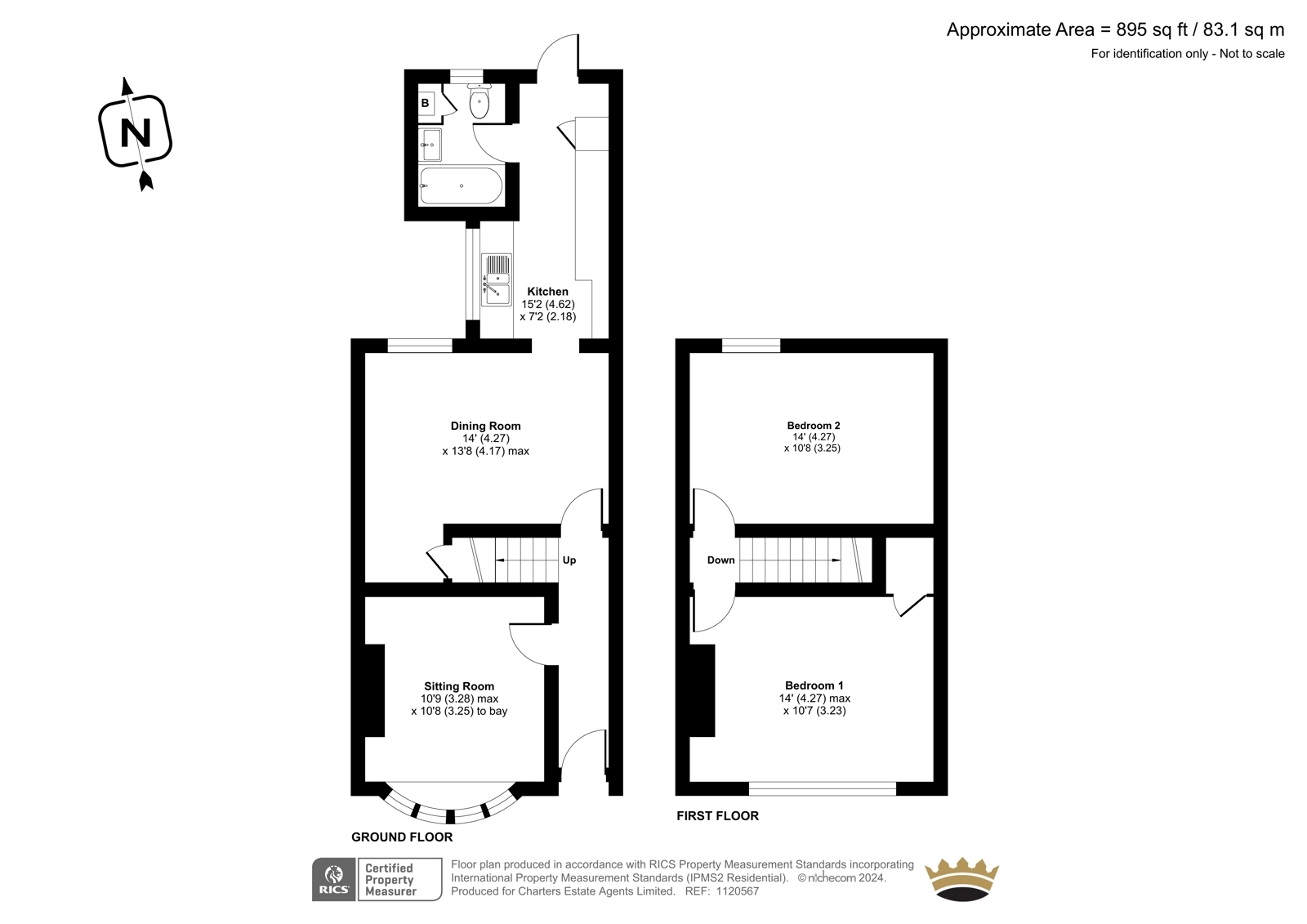 27, Bullar Street, Hampshire floorplan