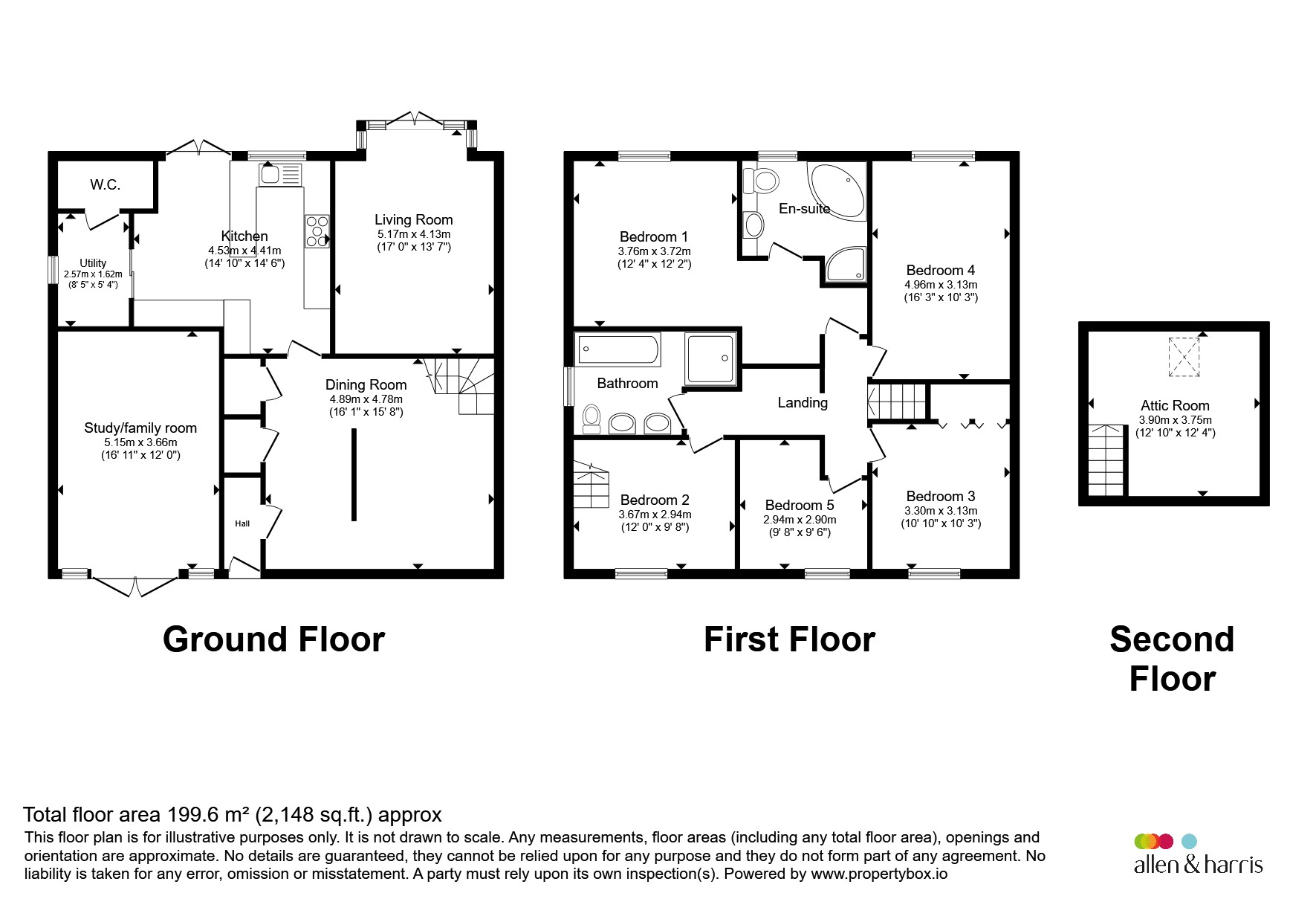 86, Sevenfields, SWINDON floorplan