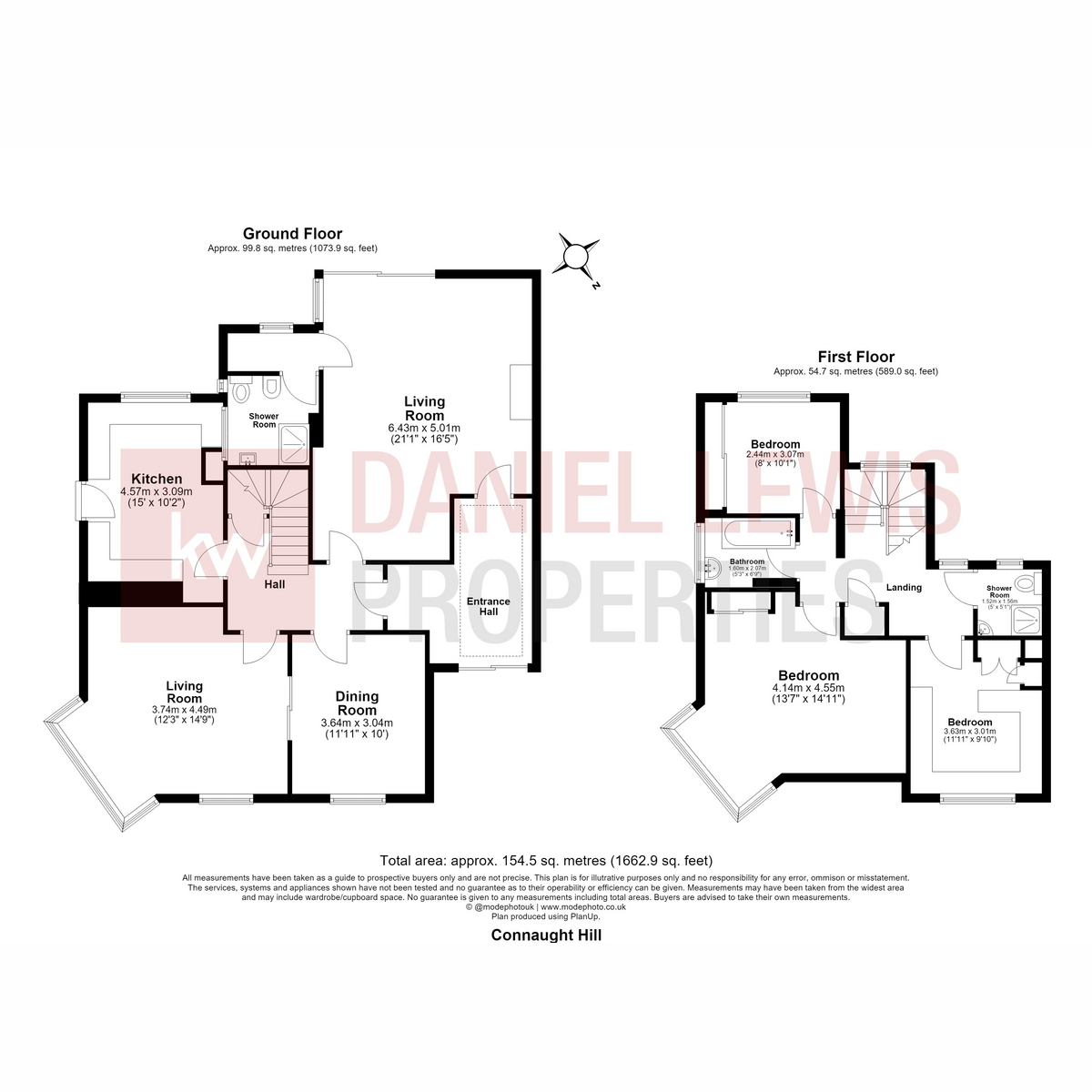 10, Connaught Hill, Loughton floorplan