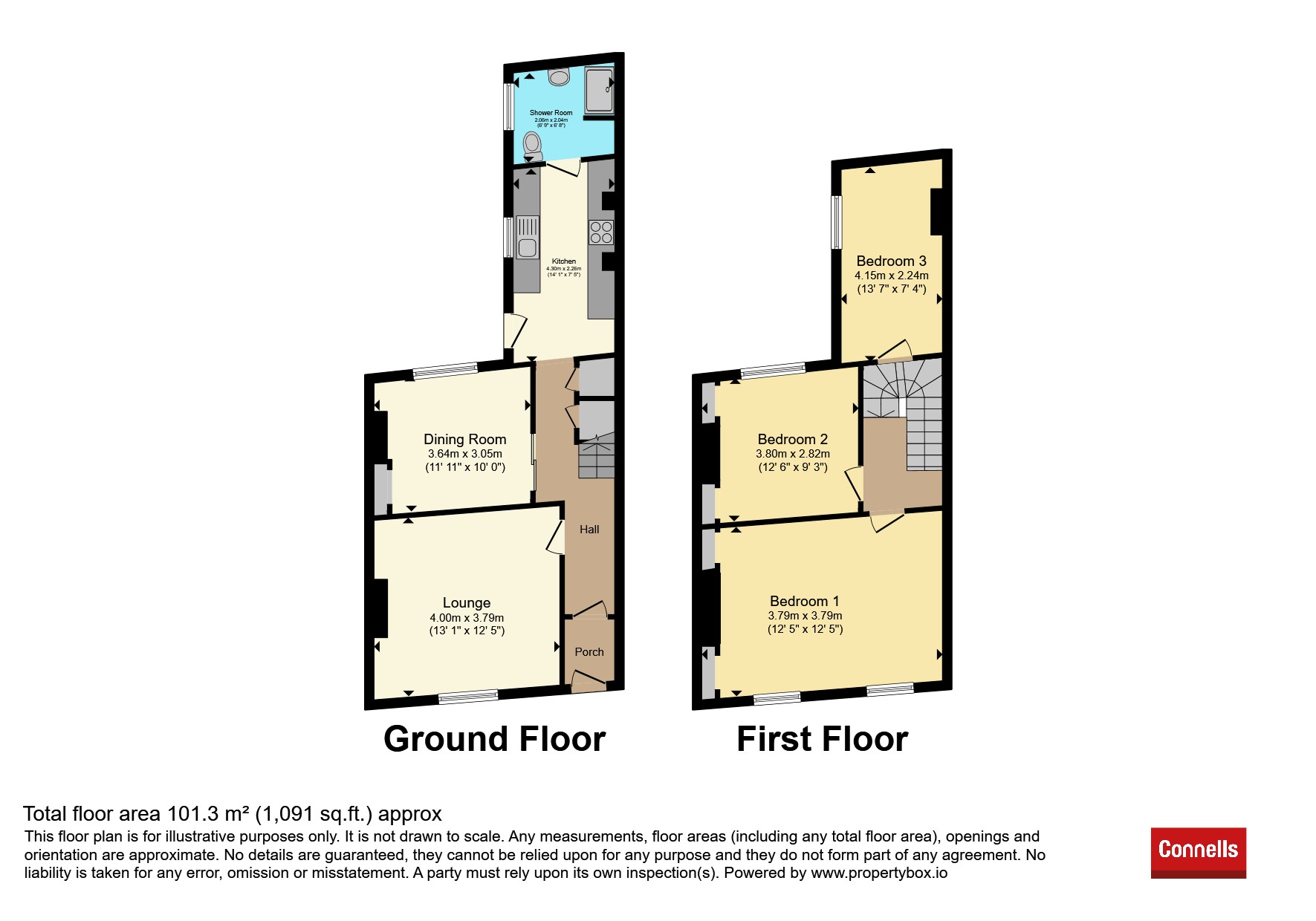 18, Clifton Place, Plymouth floorplan
