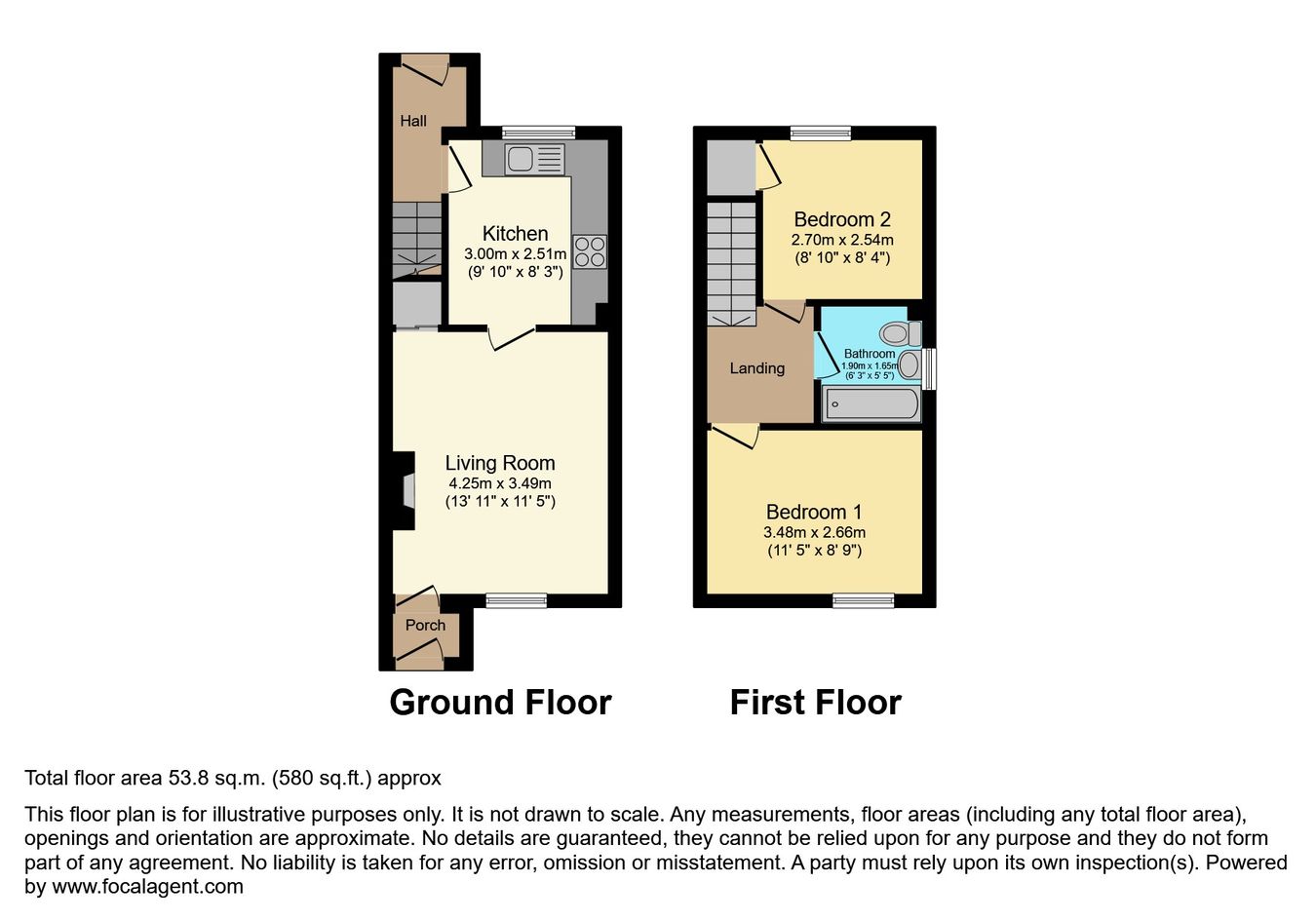 3, St Whites Road, Cinderford floorplan