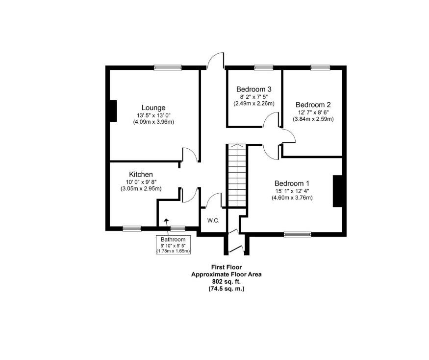 14, Ridgwell Road, London floorplan