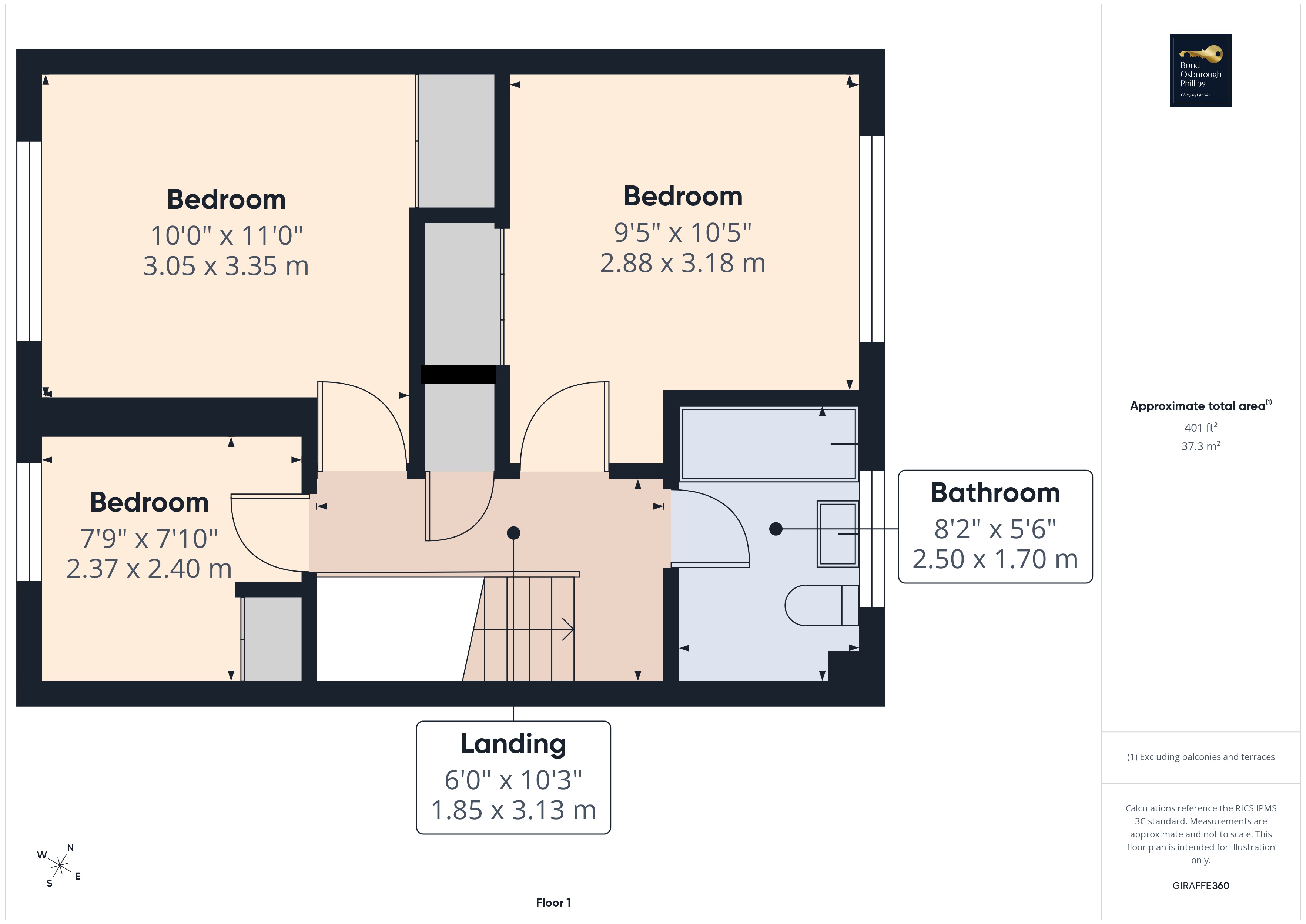 3, St. Davids Road, Devon floorplan