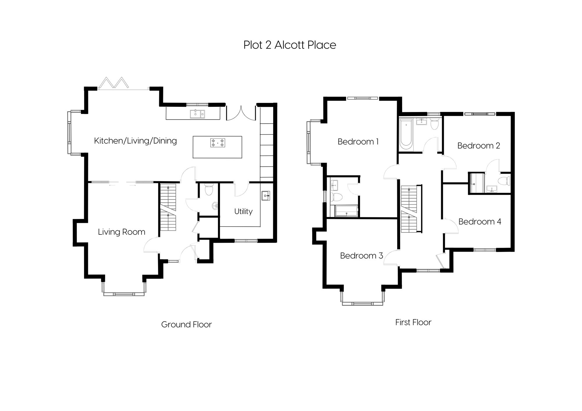 2a Alcott Place, Chelwood Gate floorplan
