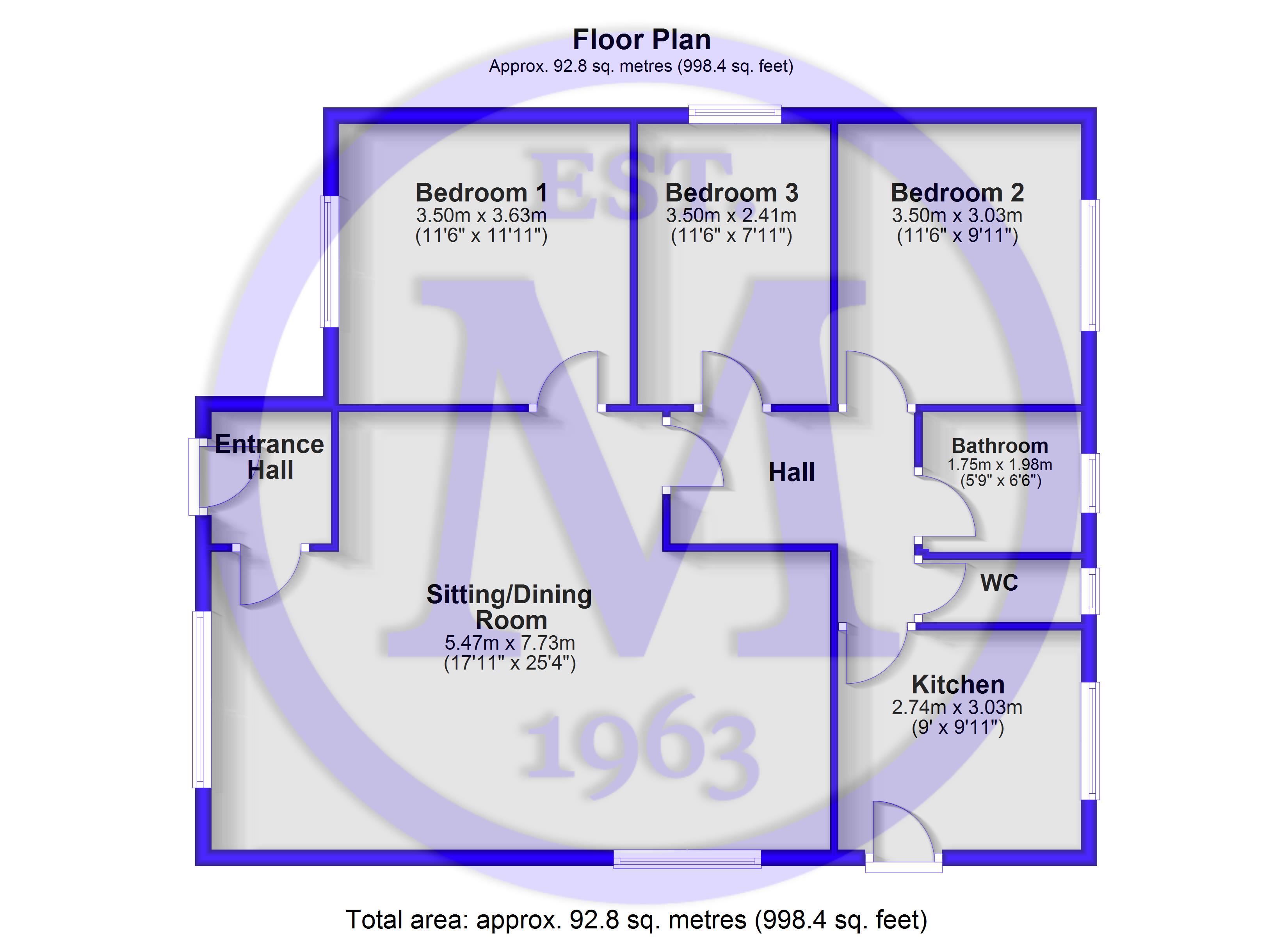Twin Pools,, Bashley Road, Hampshire floorplan
