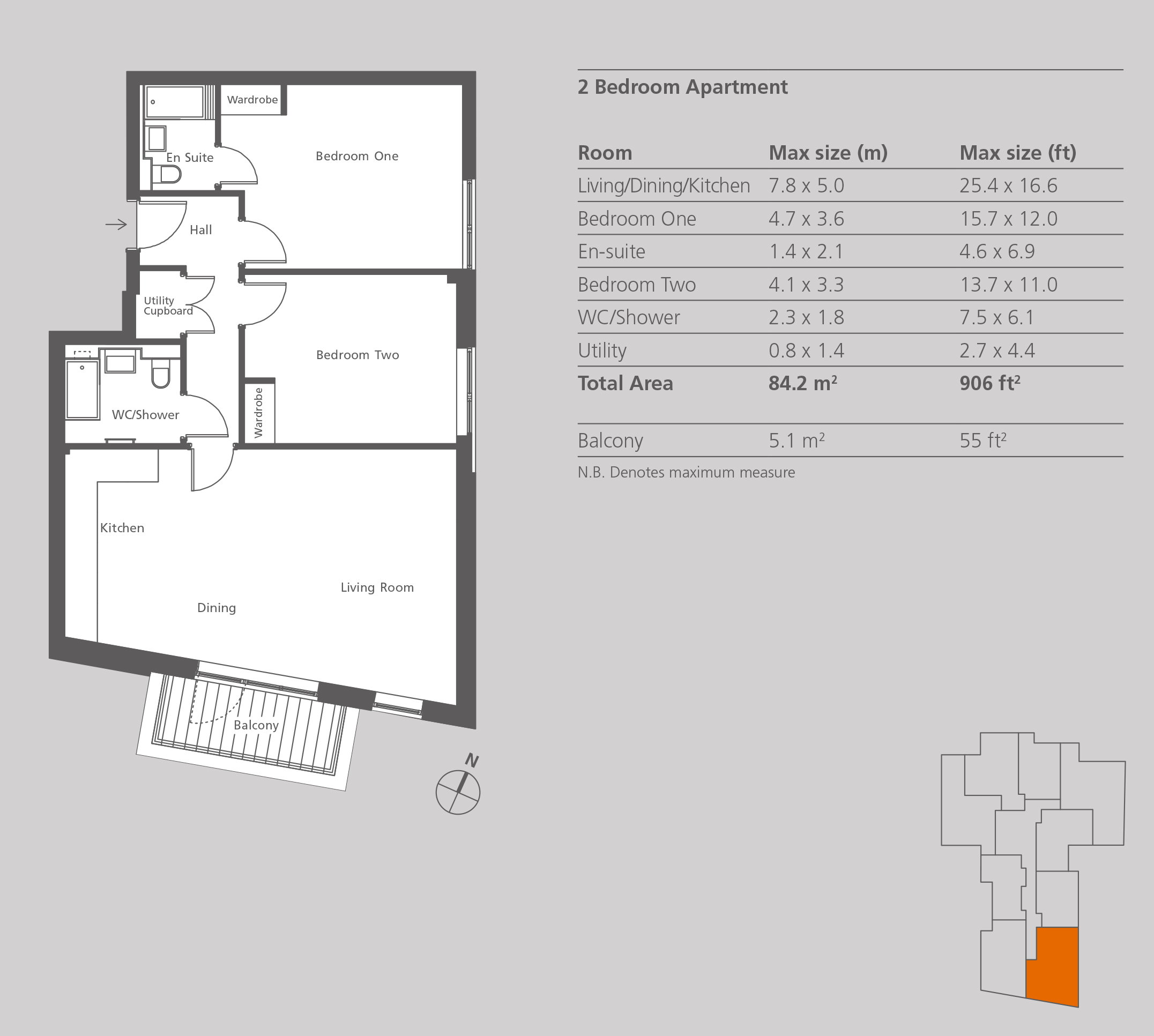 Glenbrook Apartments, 21, Glenthorne Road, London floorplan