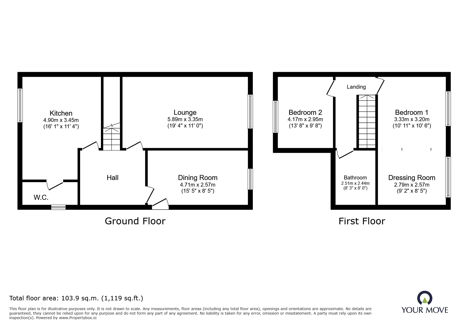 Paterson Place, Loughborough floorplan