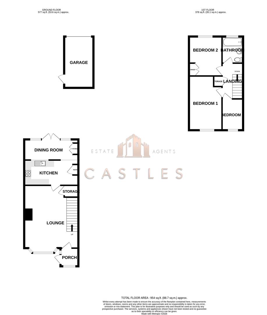 199, West Street, Fareham floorplan