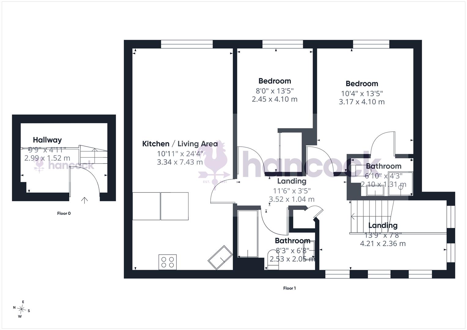 8, Bernardsgate, Chichester floorplan