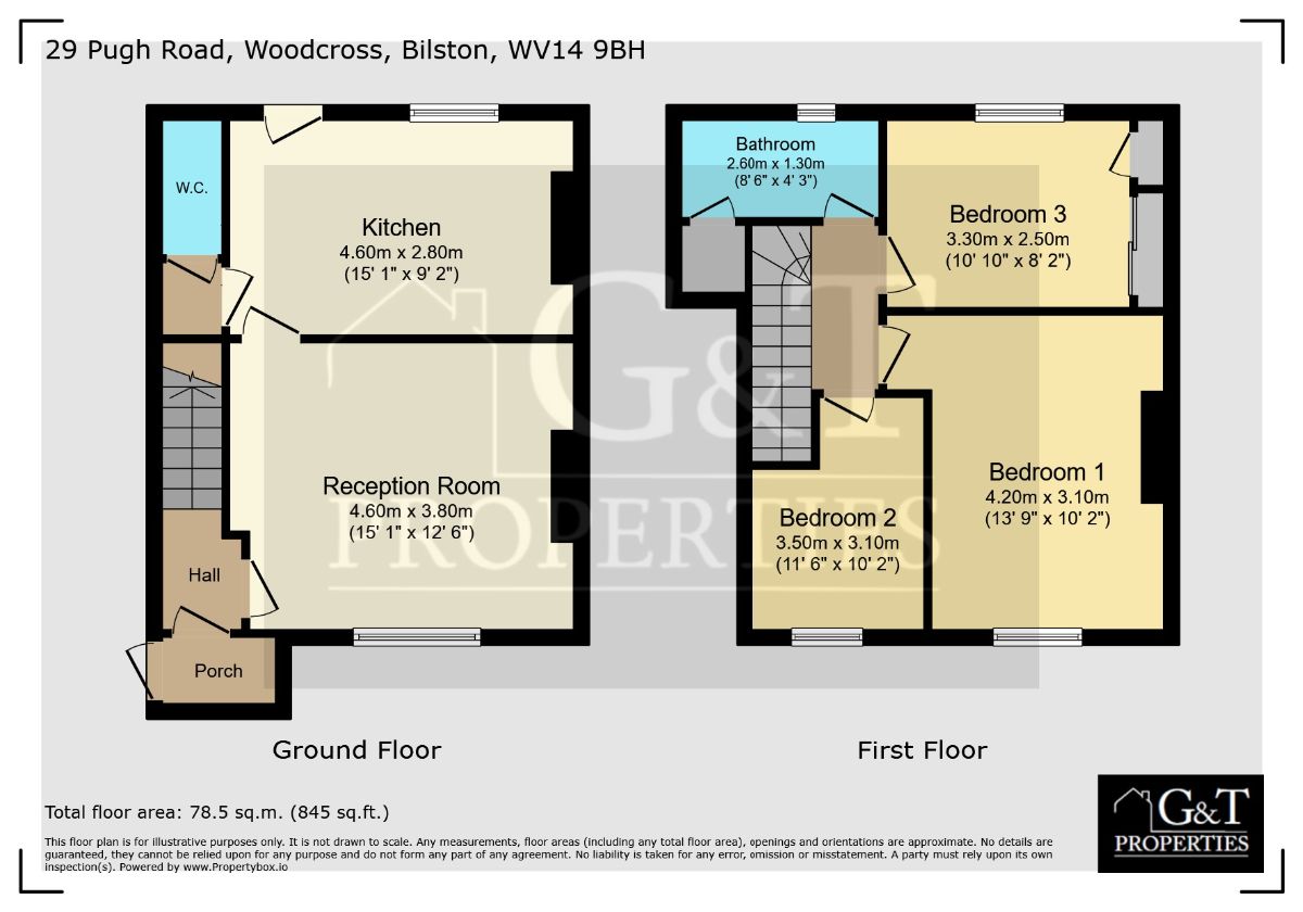 29 Pugh Road, Bilston floorplan