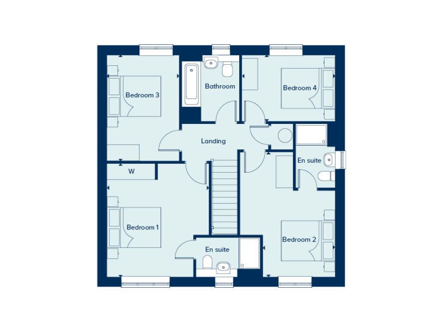 42, Thistle Way, Red Lodge floorplan