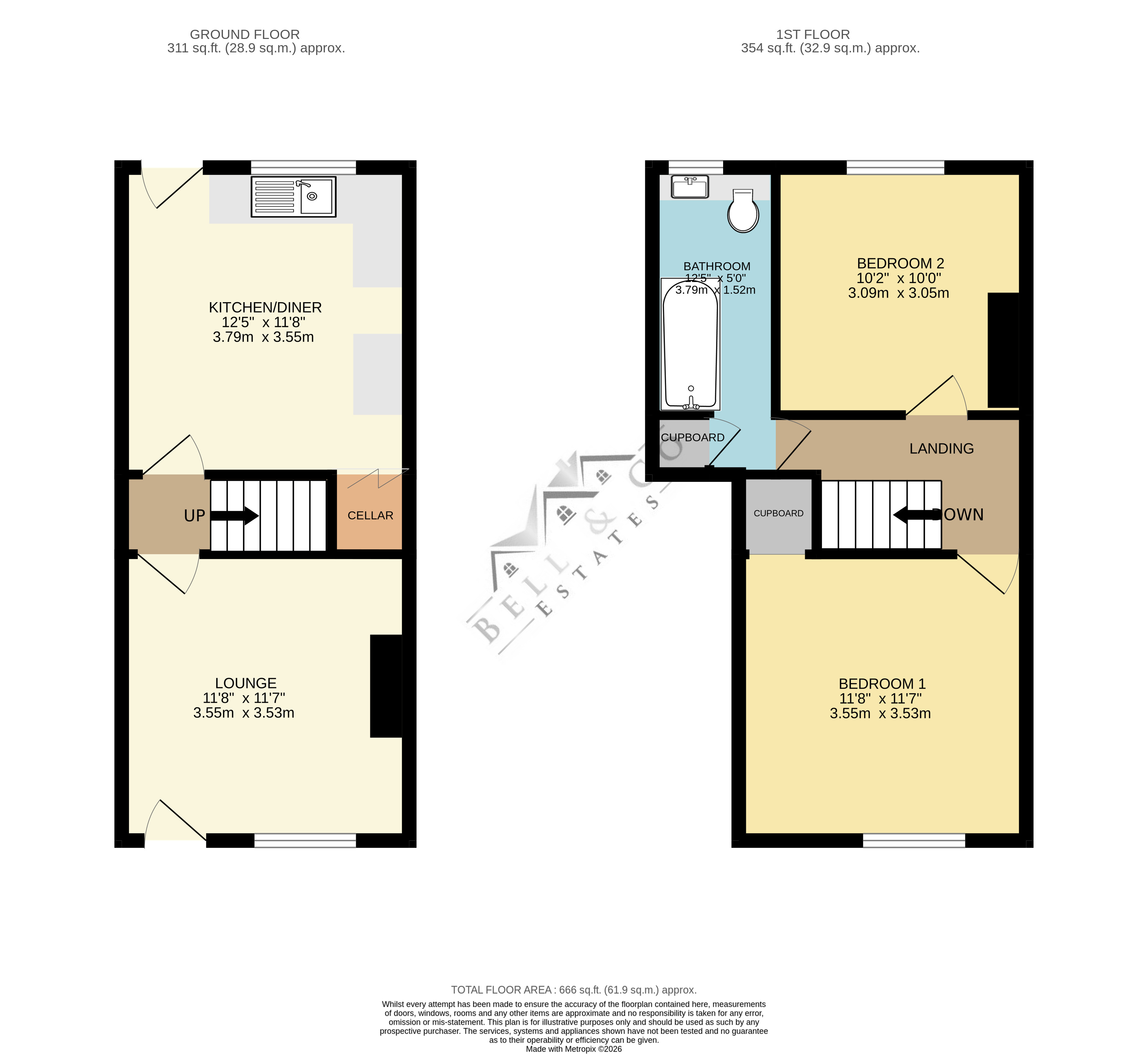 111, Queens Road, Sheffield floorplan