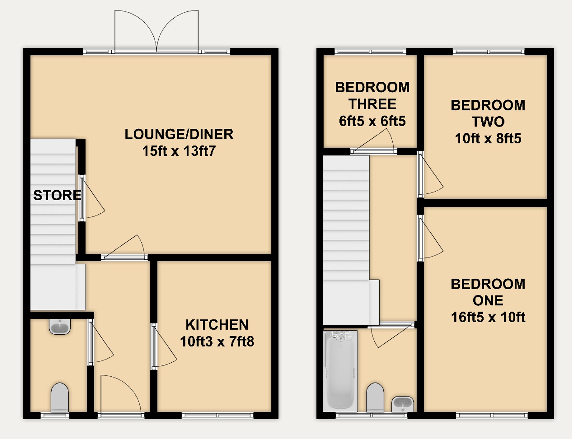 16 Chestnut Way, Chester floorplan