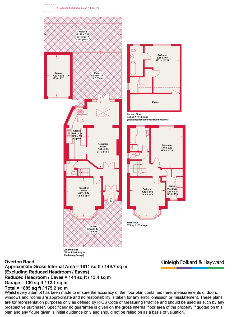 40, Overton Road, London floorplan