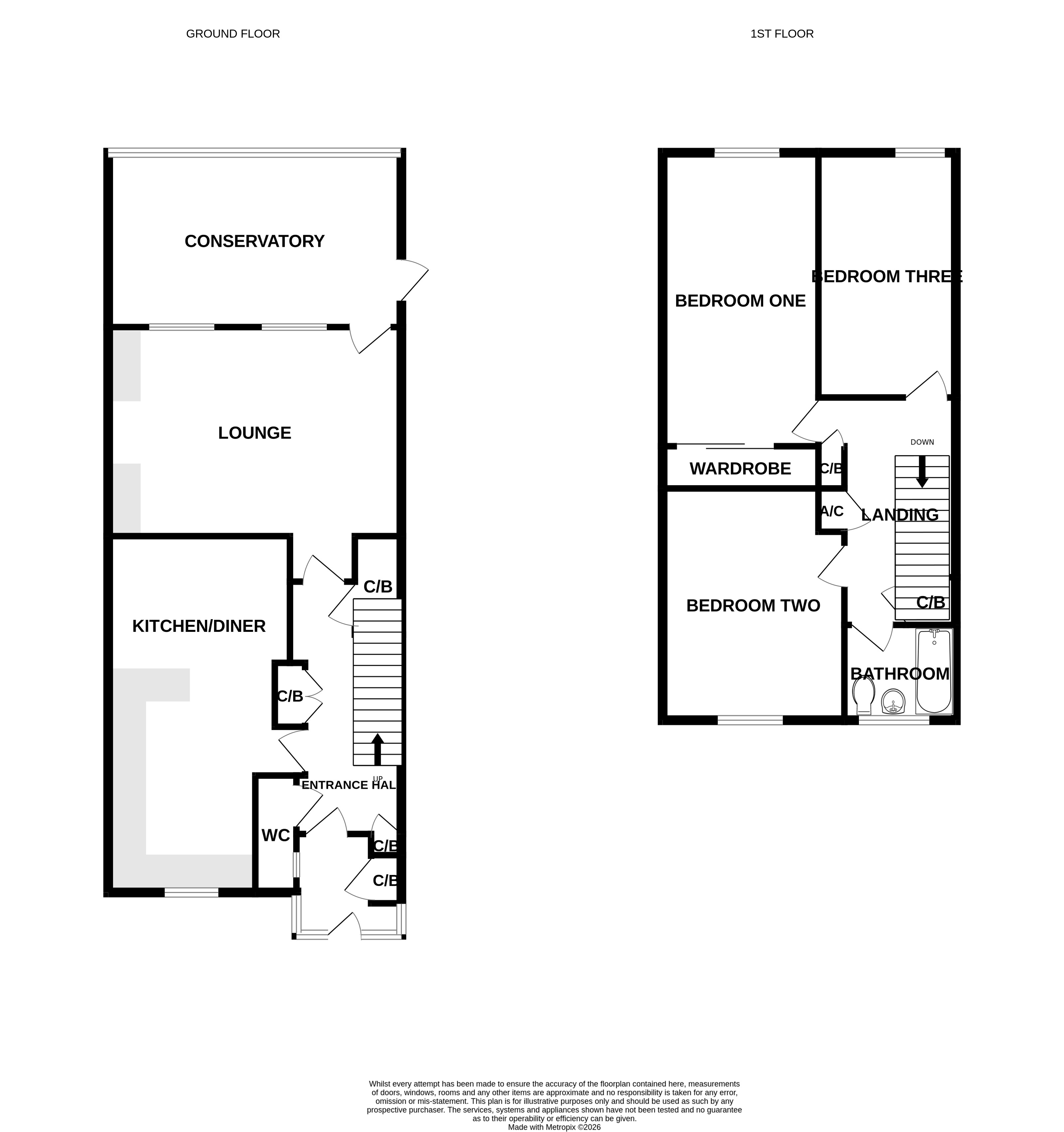 42, Old Wharf, Telford floorplan