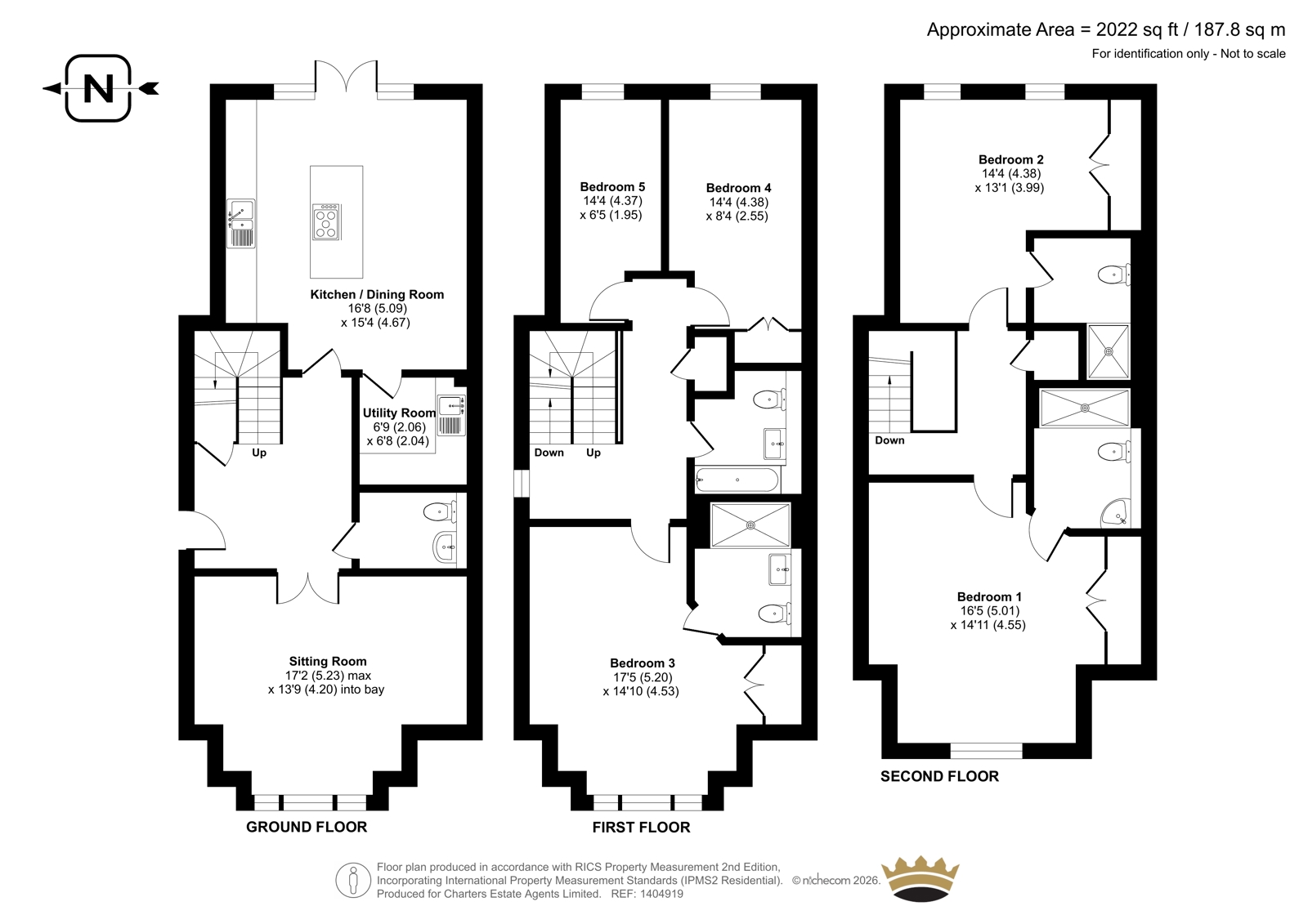 27b, Crescent Road, Hampshire floorplan