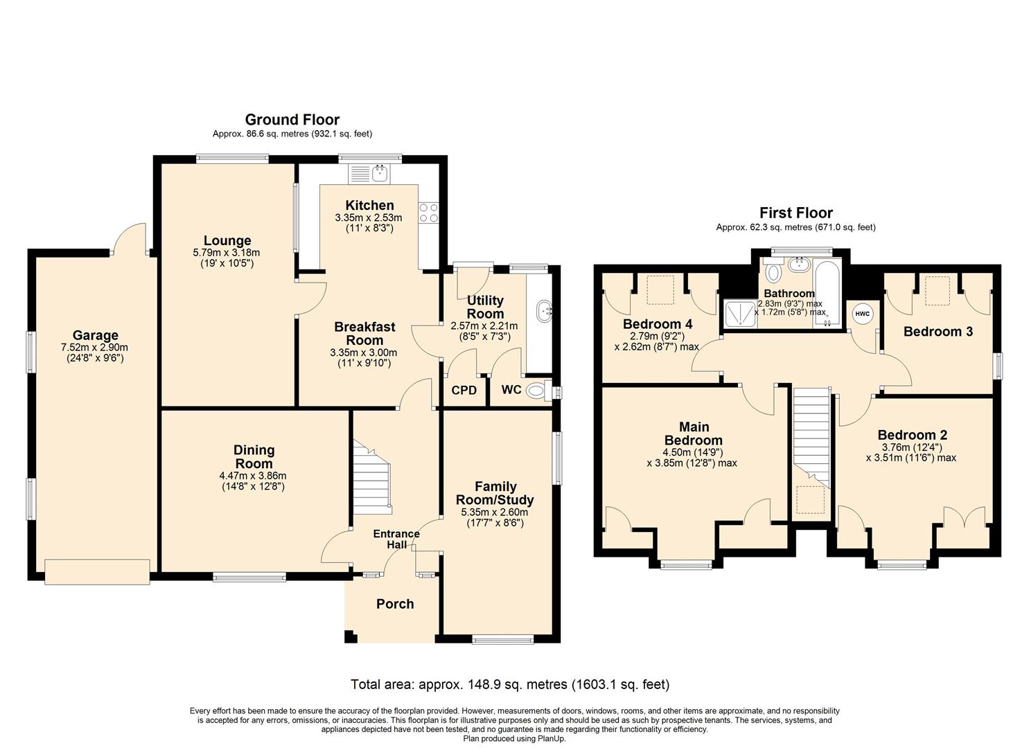 Blackbird Cottage, Market Street, East Harling floorplan