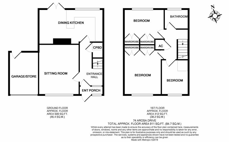 3 Bedrooms Semi-detached house for sale in 74 Arosa Drive, Malvern, Worcestershire WR14