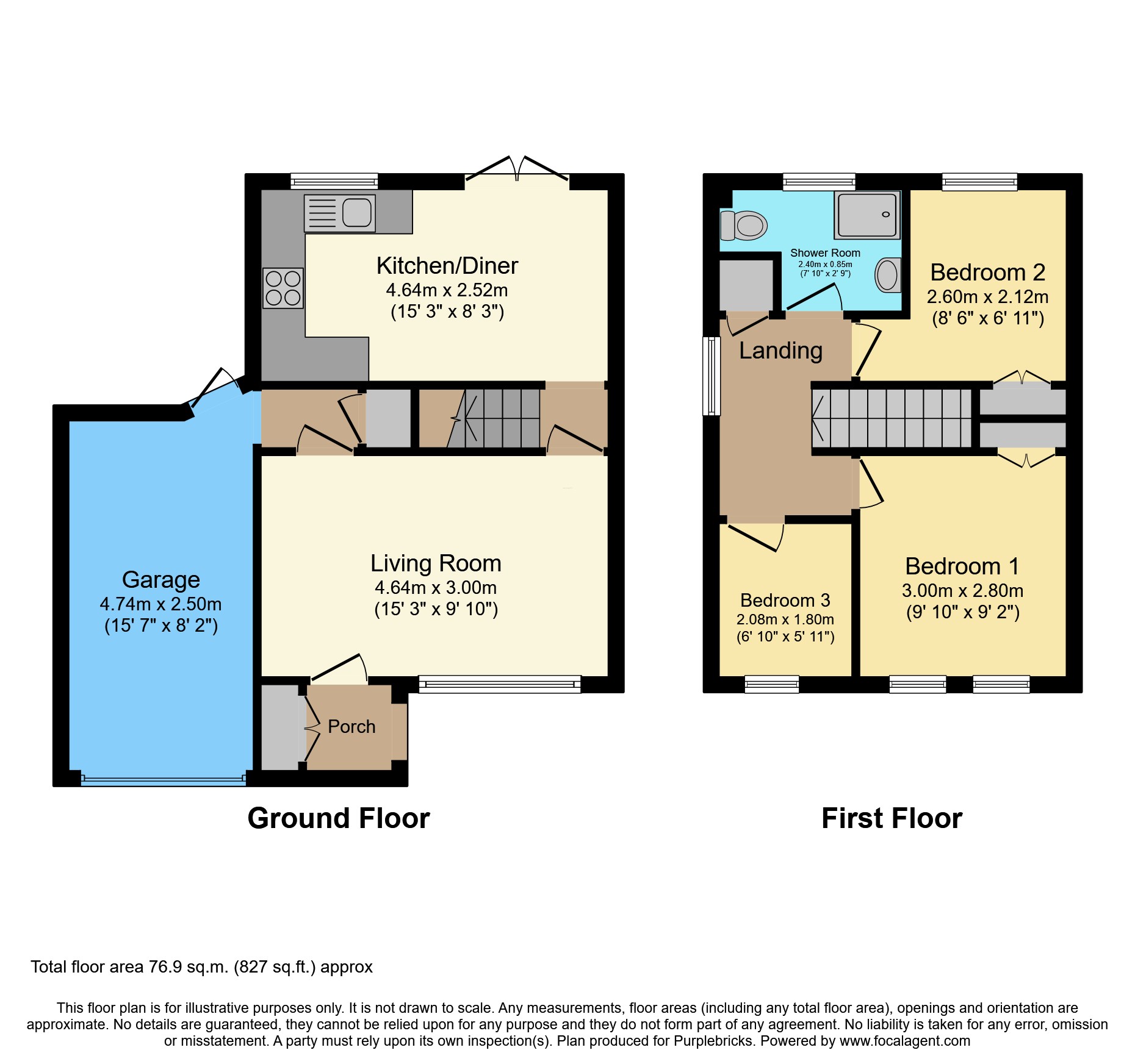 2, Smithurst Road, Nottingham floorplan