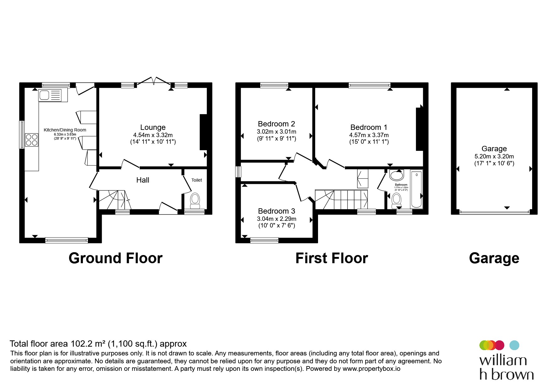 20, South Avenue, Doncaster floorplan