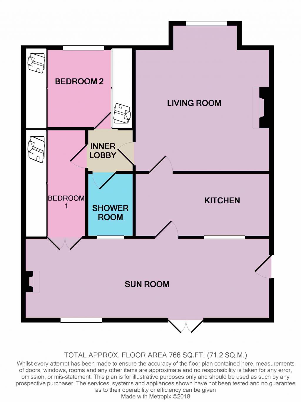 2 Bedrooms Detached bungalow for sale in Mount Gardens, Cleckheaton BD19