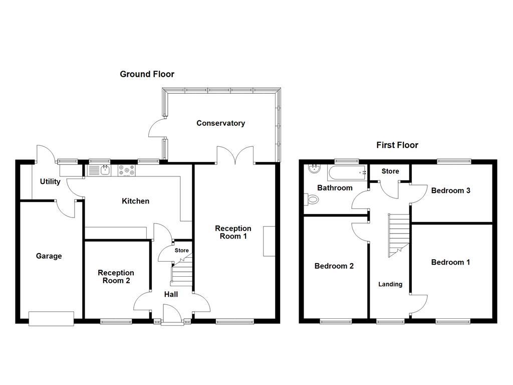 2, Minorca Close, Rochdale floorplan