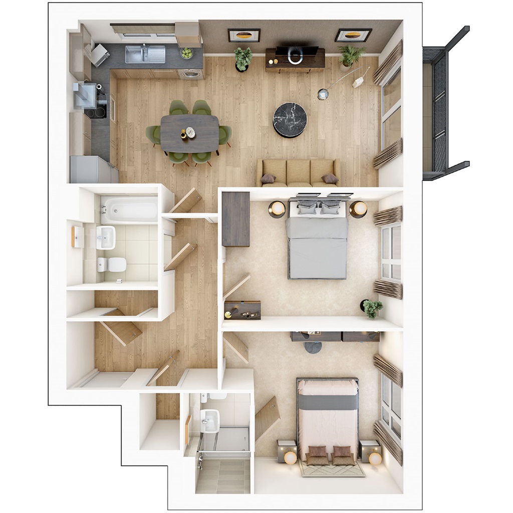 Willow Court - Plot 53, Arborfield Heights, Nine Mile Ride Extension, Arborfield Green floorplan