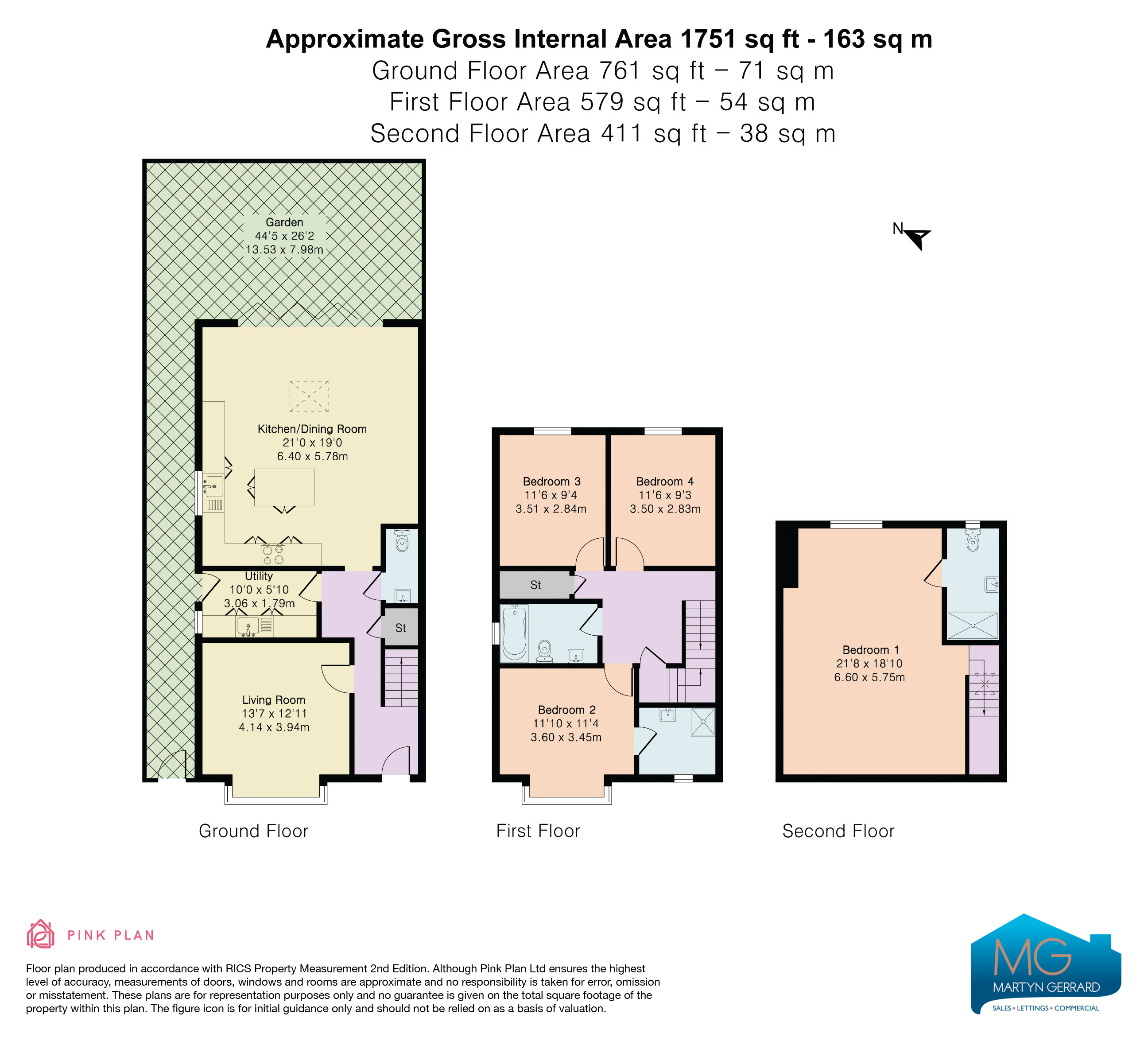 16, Pank Avenue, Barnet floorplan