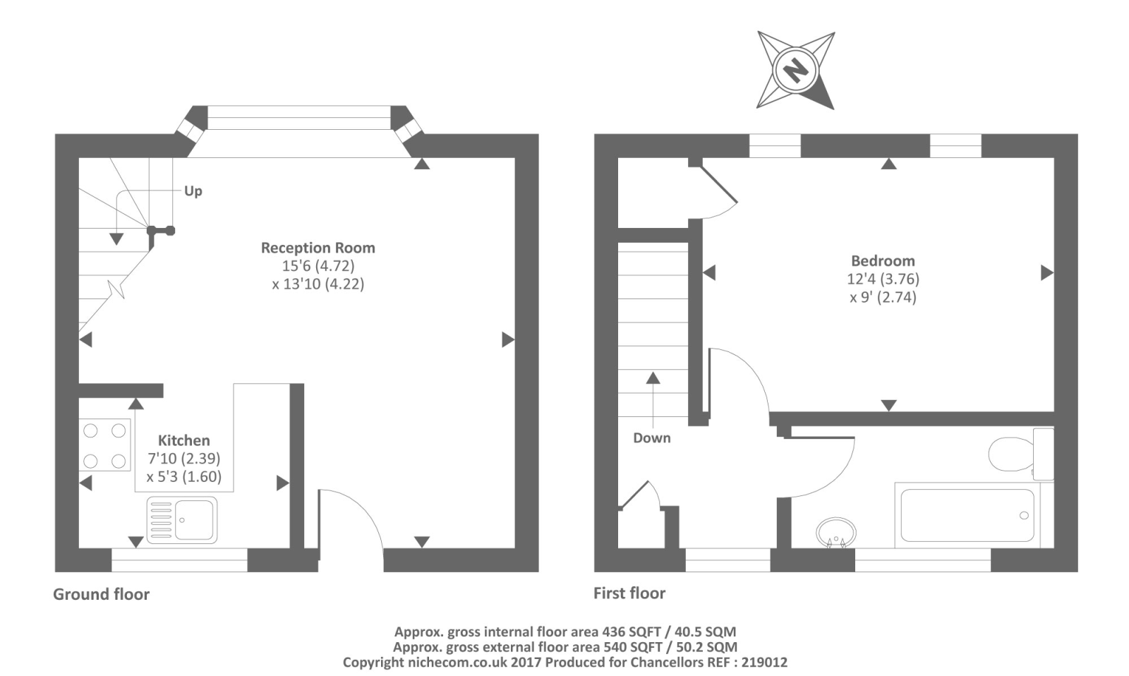 1 Bedrooms Terraced house to rent in Newbury, Berkshire RG14