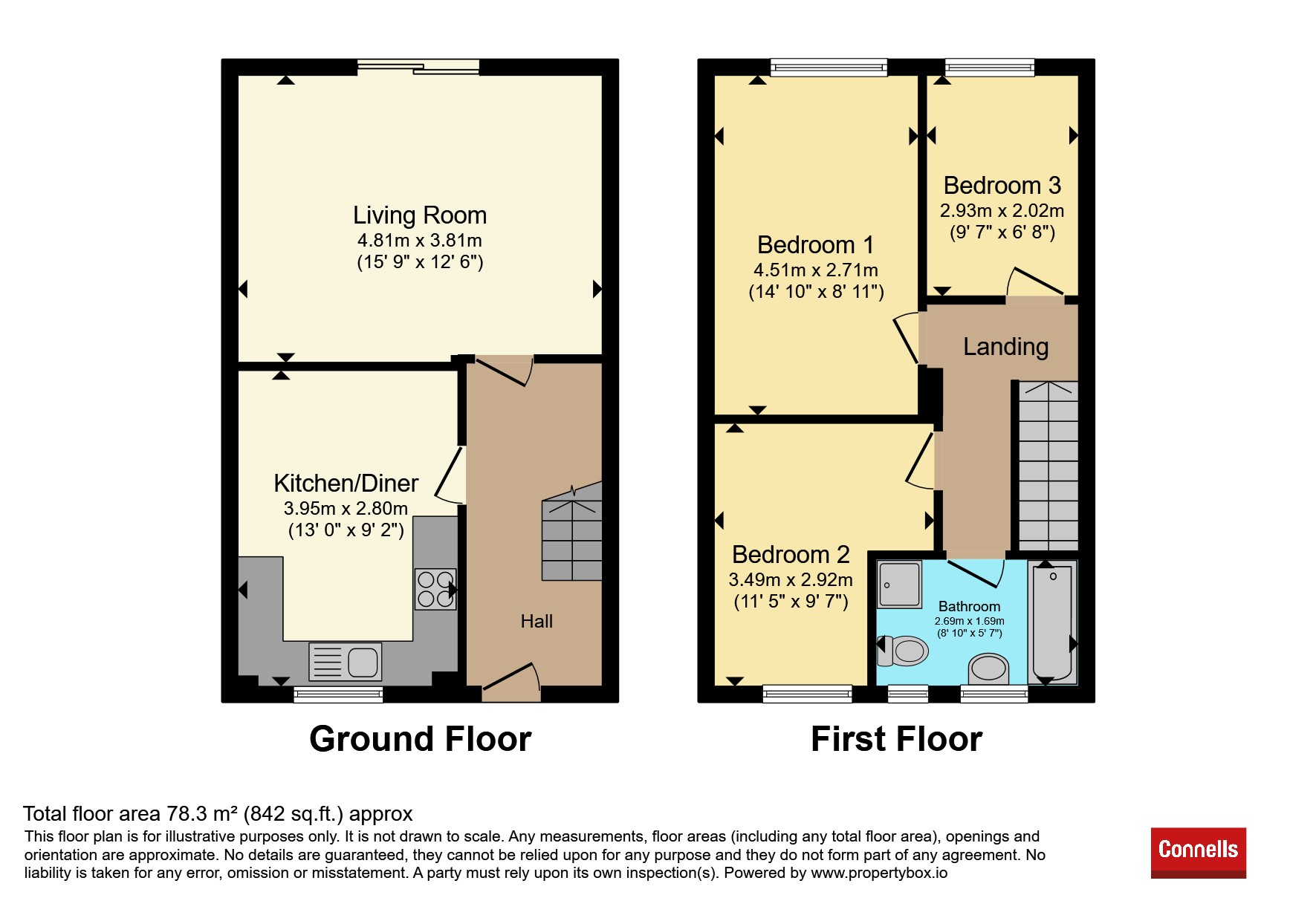37, Wiltshire Way, TUNBRIDGE WELLS floorplan