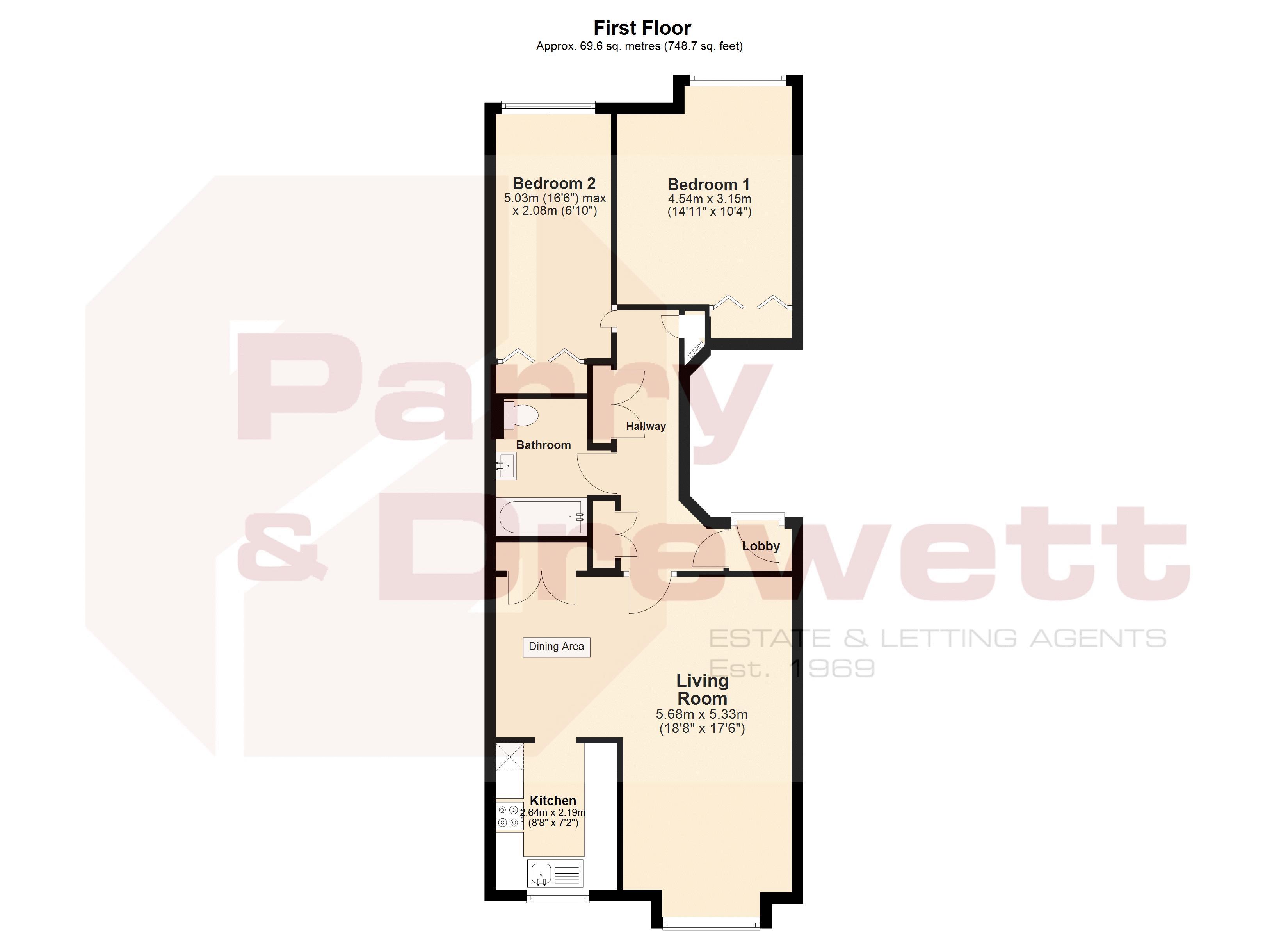 Rodney Road, New Malden floorplan