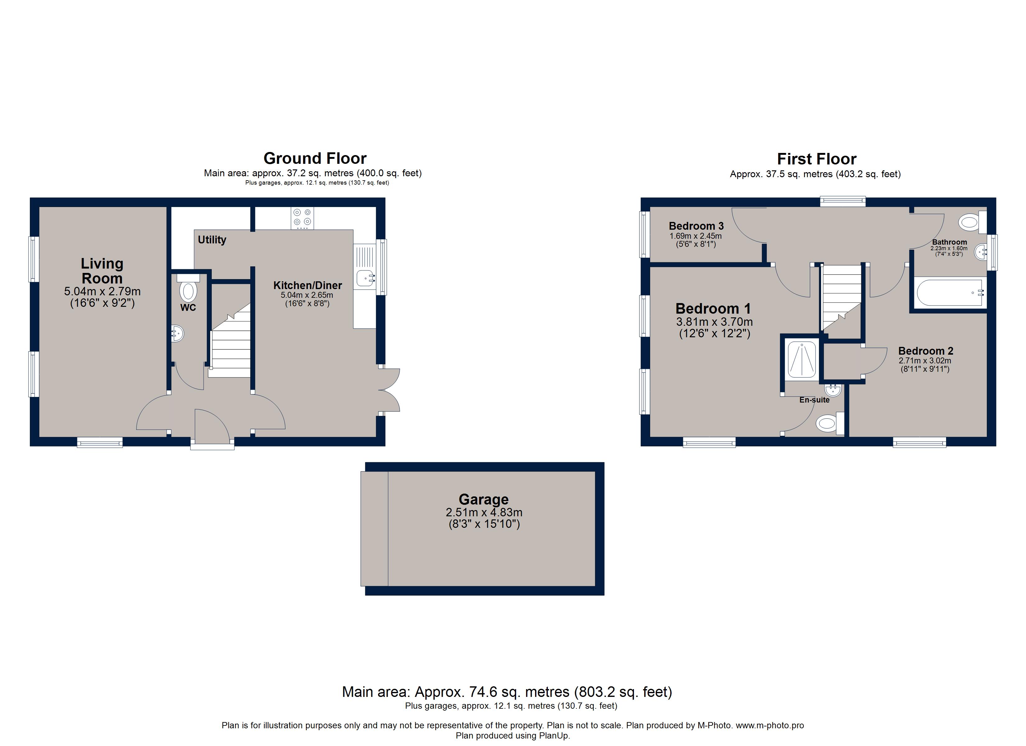 13, Goodwood Road, Oakham floorplan