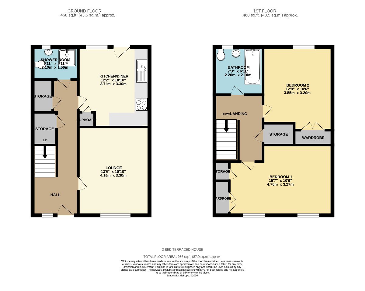 39 Leishman Drive, Dunfermline floorplan