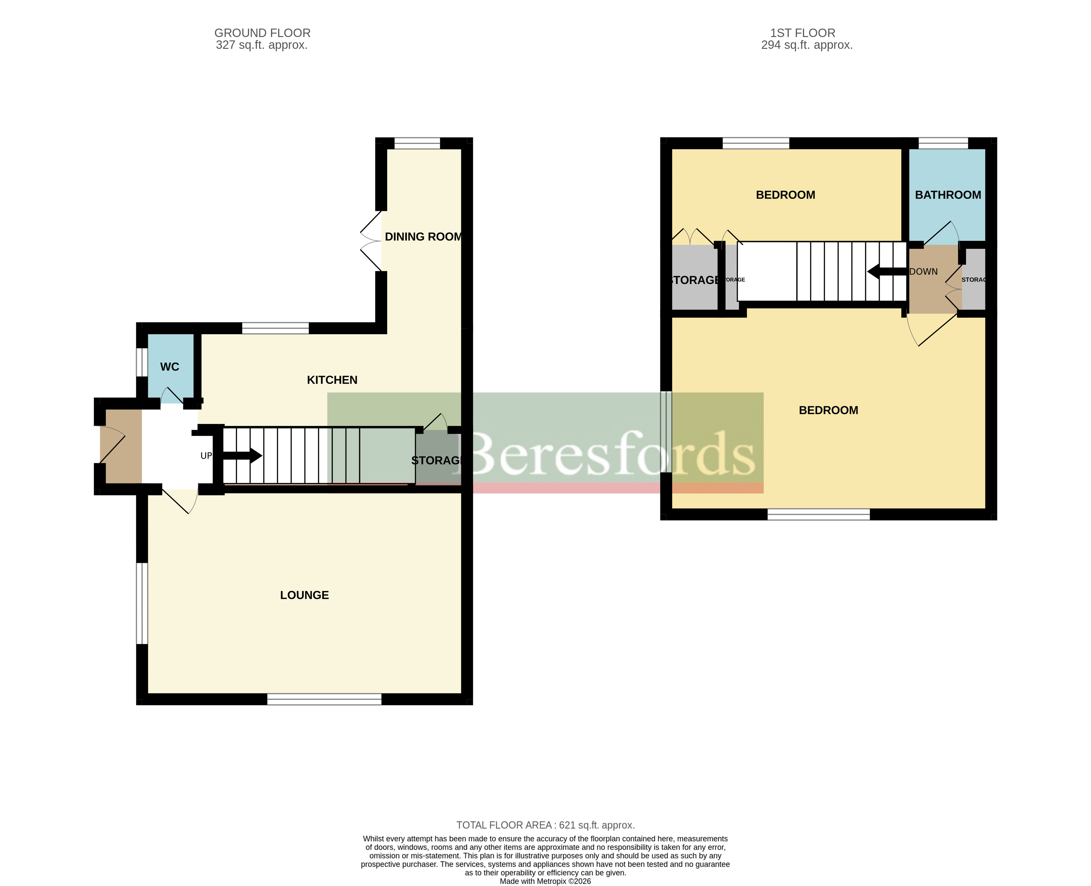 83, Long Brandocks, Chelmsford floorplan